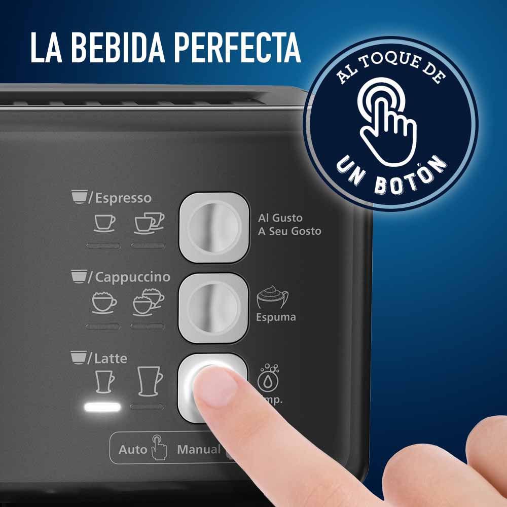 Cafetera Automatica Oster Prima Latte Negra