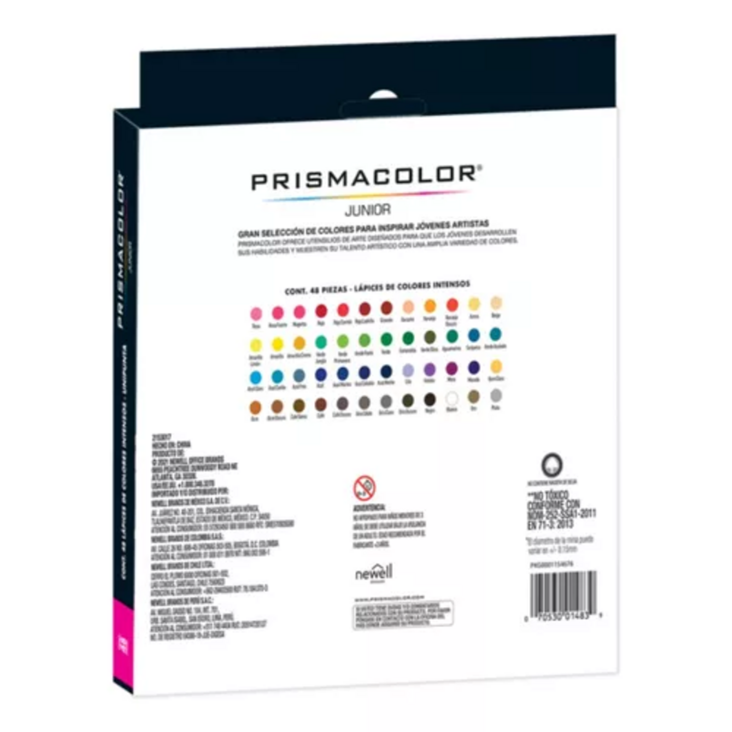 Set Lapices de Colores Prismacolor Junior 48 Unidades Prismacolor New Horizons Chile New Horizons NHT.cl