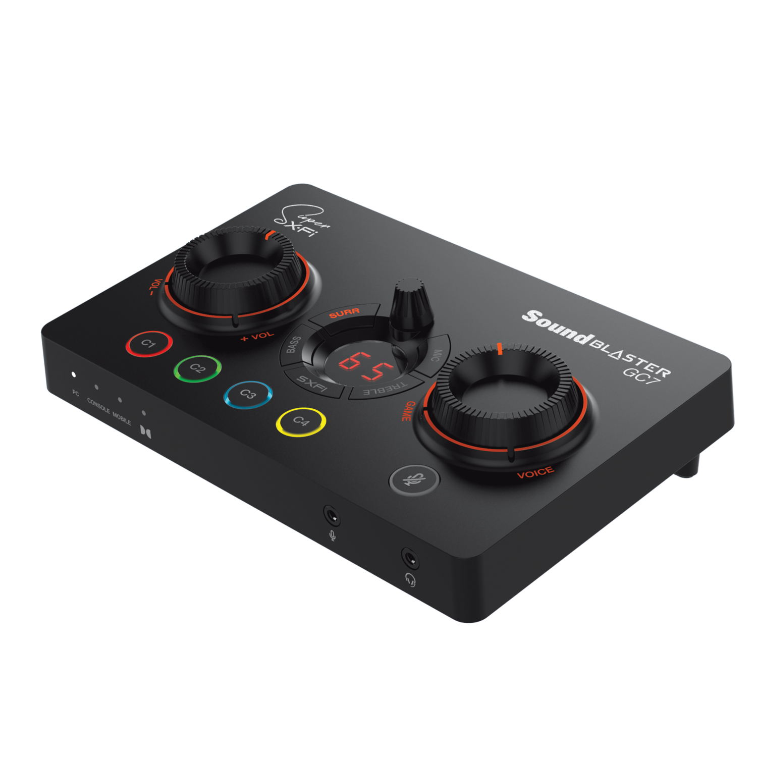 Tarjeta de Sonido Dac USB Creative Sound Blaster GC7 Creative New Horizons Chile New Horizons NHT.cl