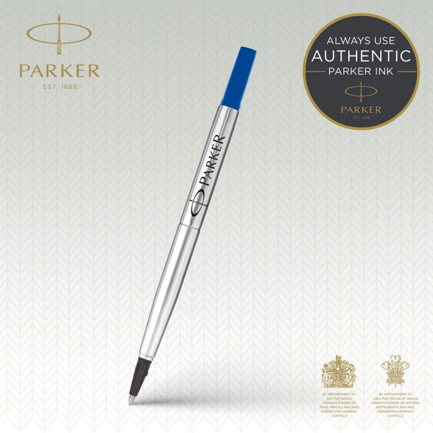 Repuesto para Rollerball Parker Azul Quink 1 Unidad 0,7 mm