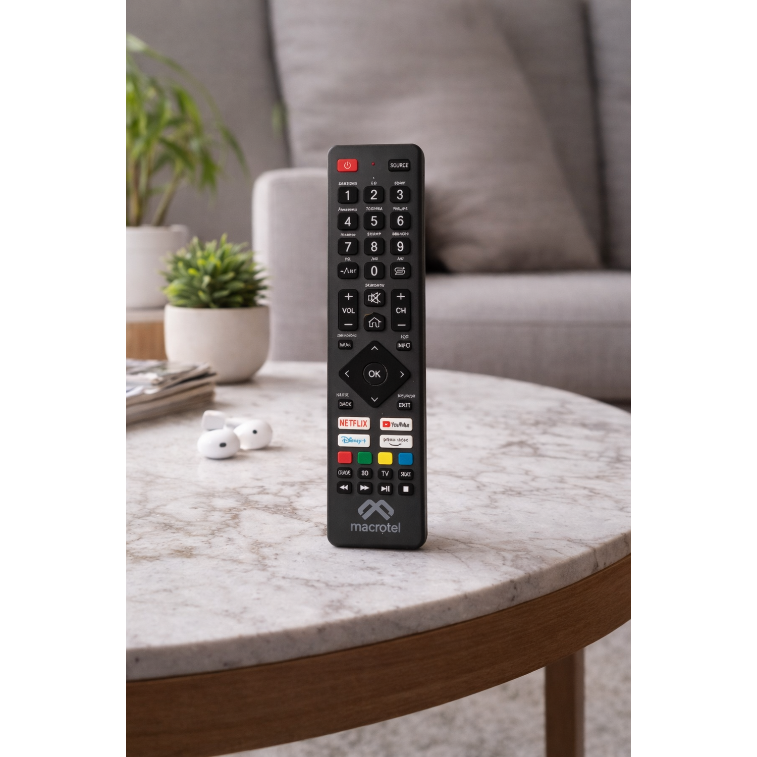 Control Remoto Universal TV Macrotel Automático