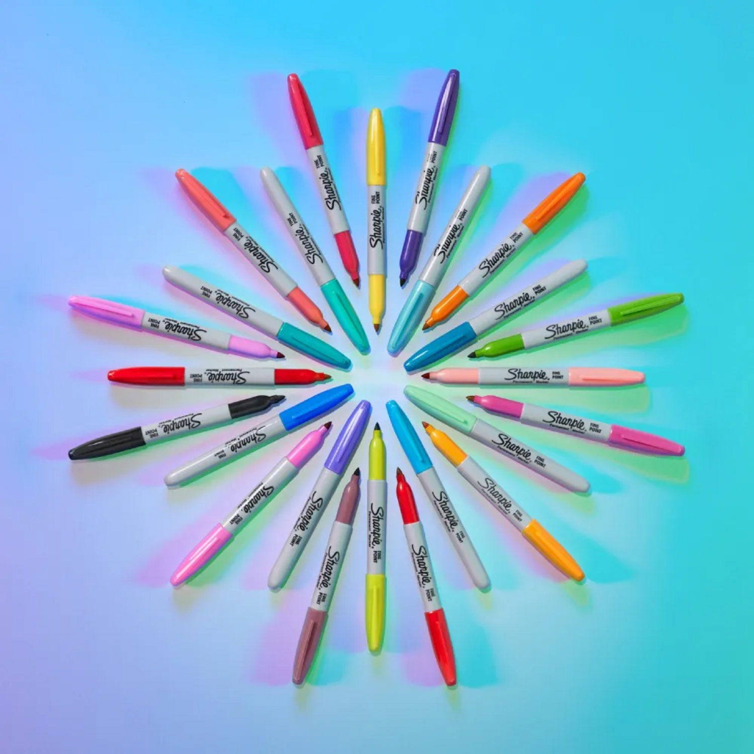 Ruleta Sharpie Glam Pop 30 Marcadores Edicion Limitada
