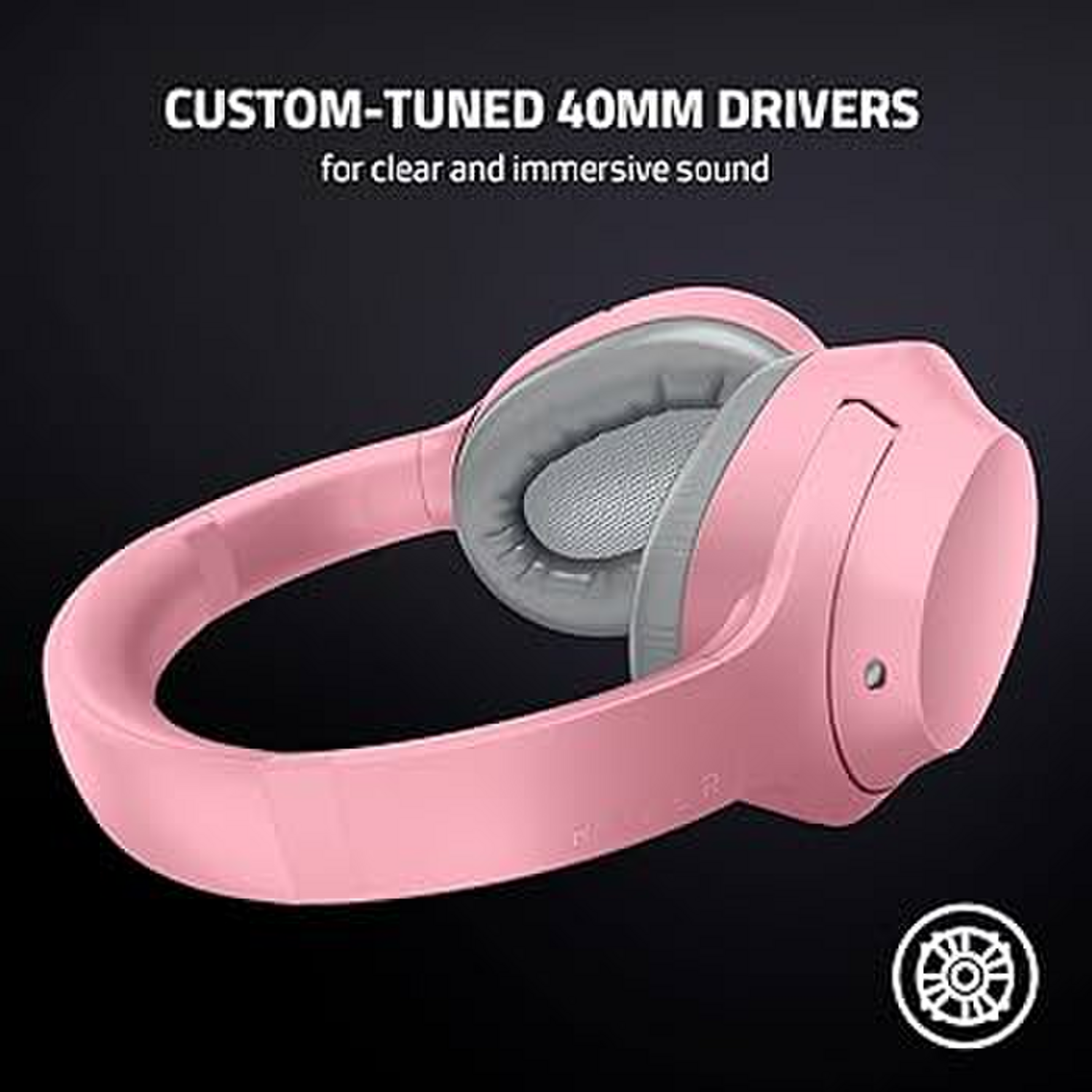 Audifono Razer Opus X Quartz Rosa Anc Bluetooth 5.0 30 Hrs