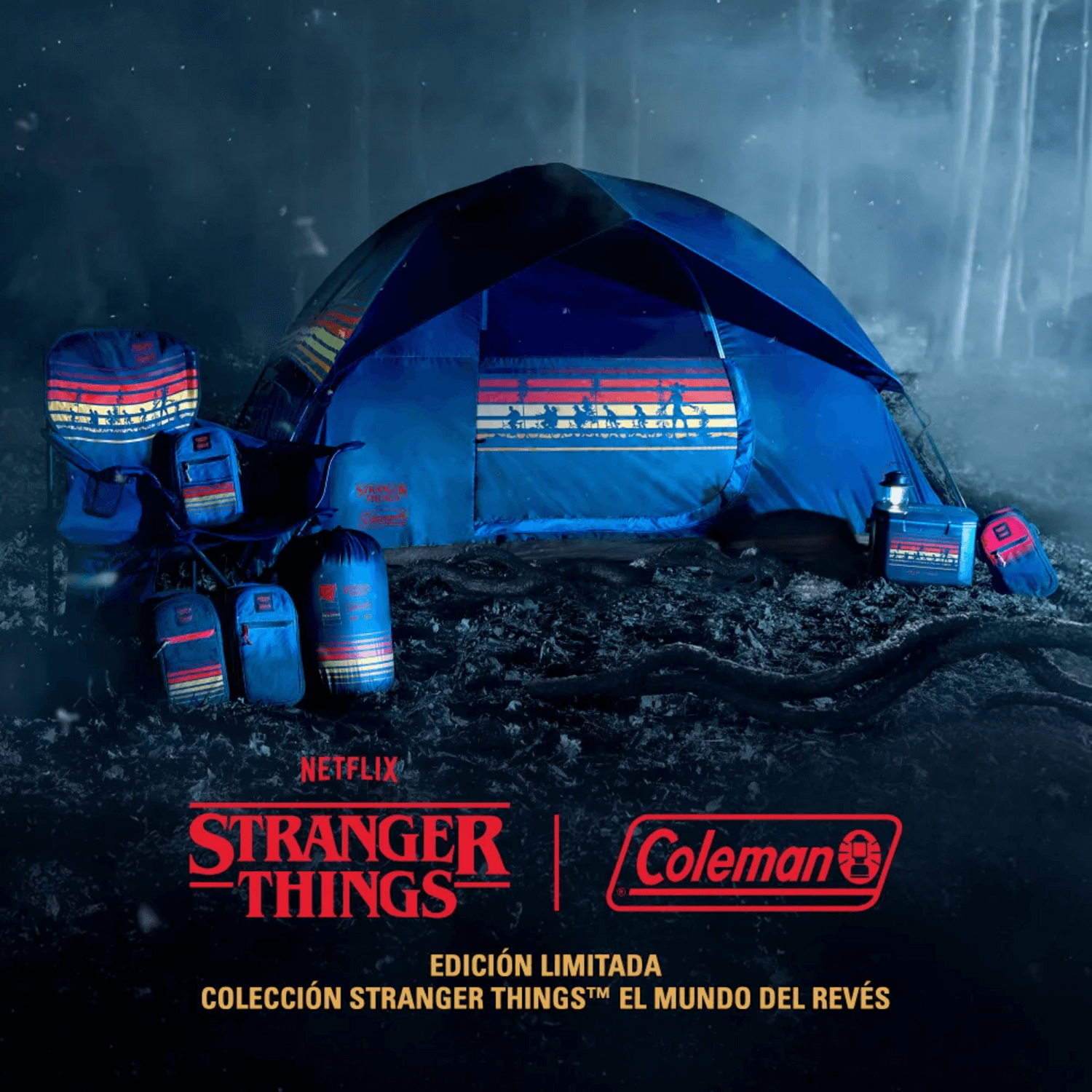 Saco de Dormir Coleman 10C Stranger Things Thermolock 1,80 m