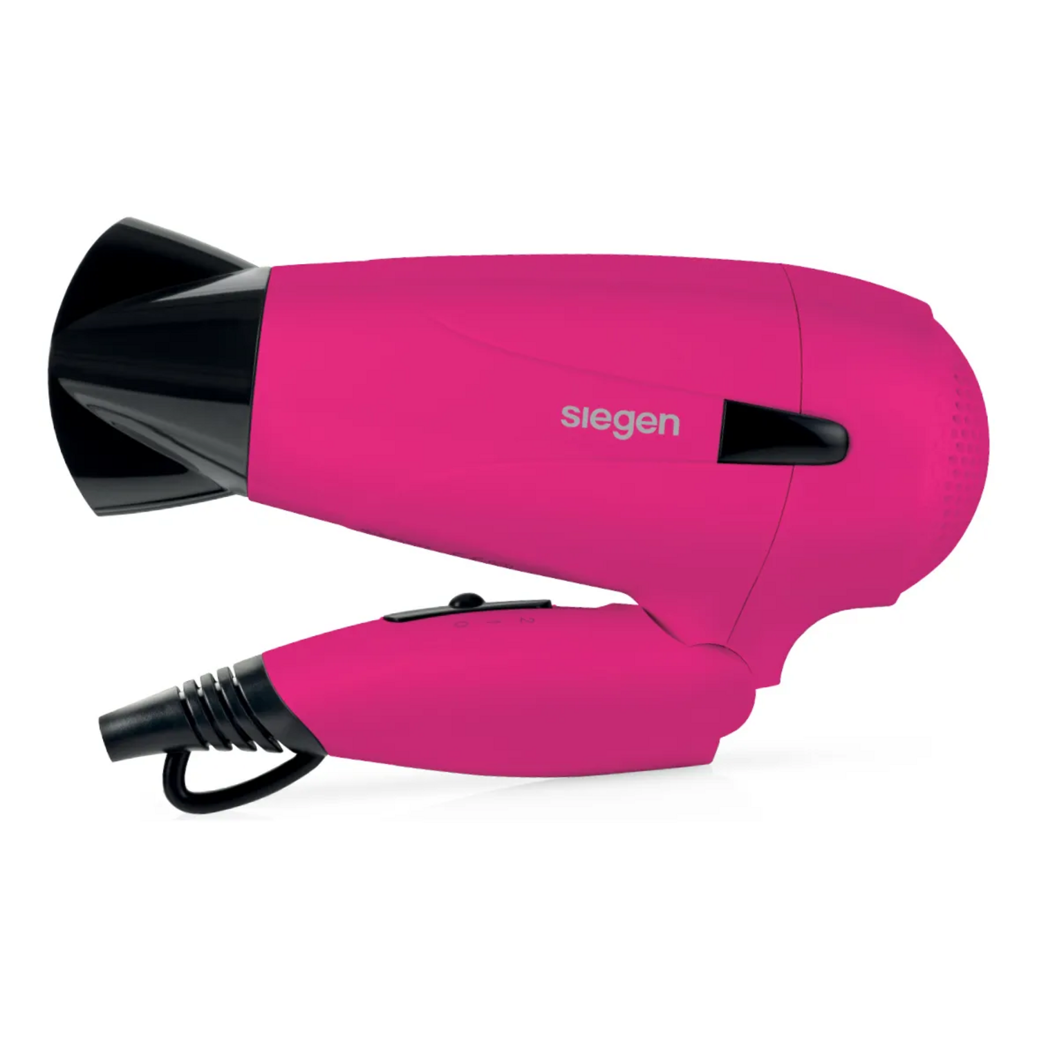 Secador de Pelo Viaje Plegable Siegen 2 Velocidades Fucsia