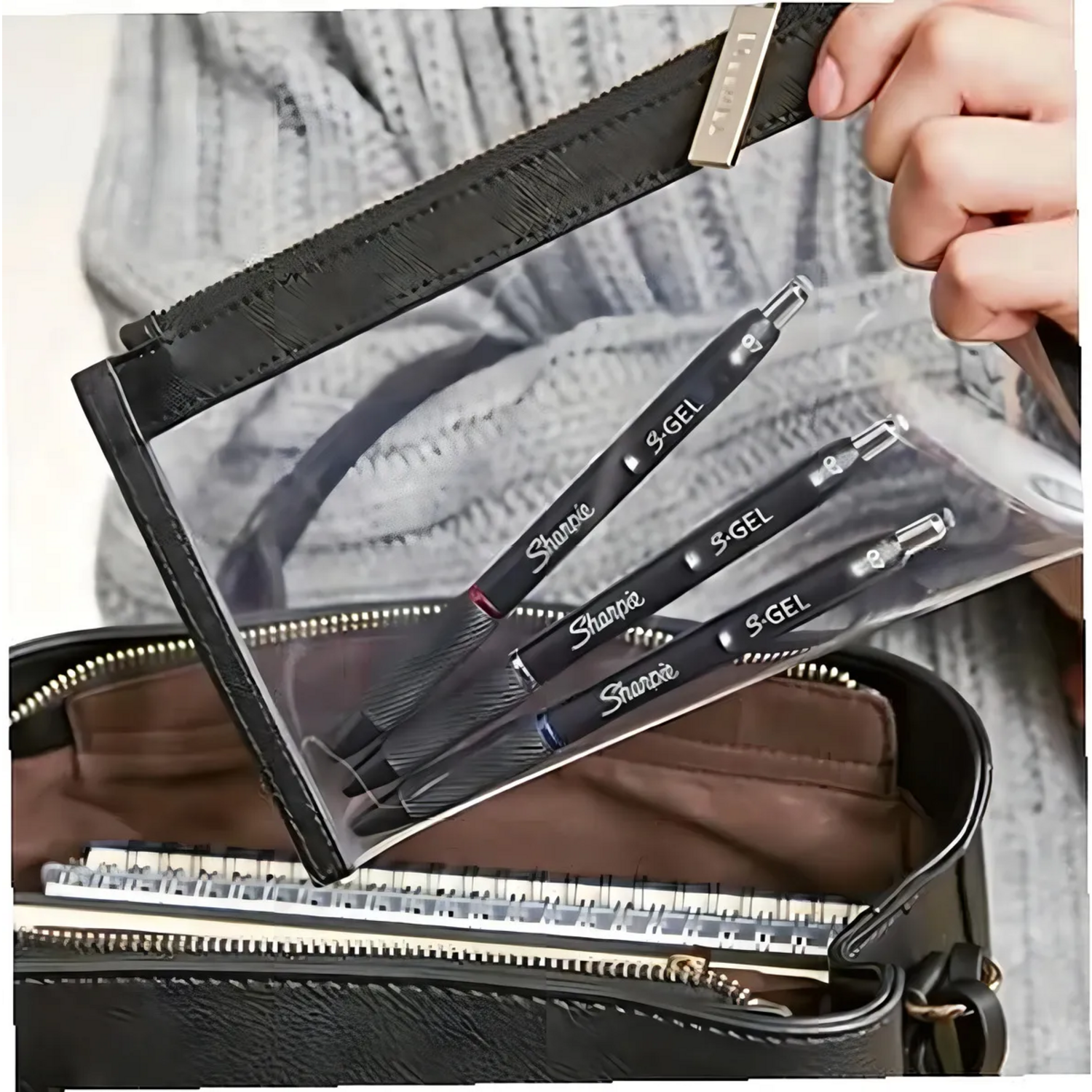 Set Sharpie 8 Boligrafo S Gel 5 Colores Neg-Ro-Az-Mor-Ve Sharpie New Horizons Chile New Horizons NHT.cl