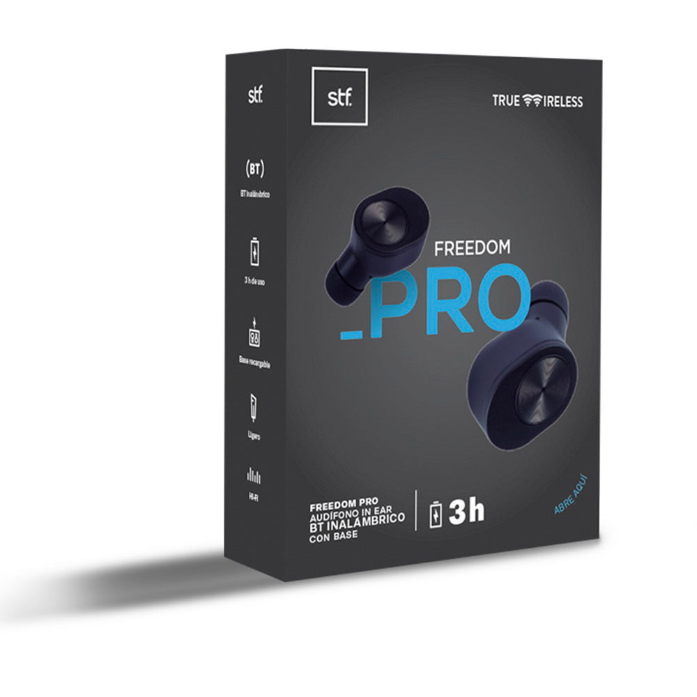 Audifonos True Wireless STF Freedom BT Negro STF New Horizons Chile New Horizons NHT.cl