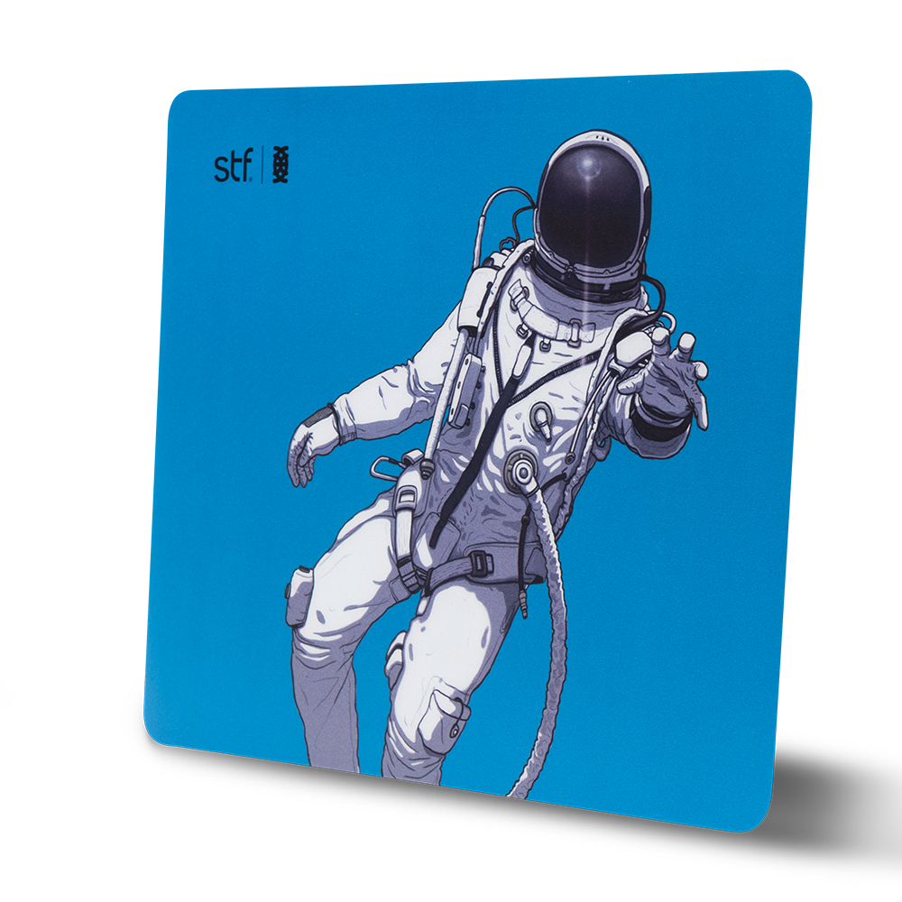 Pack 3 En 1 STF Mouse Audifono Mouse Pad Astronauta