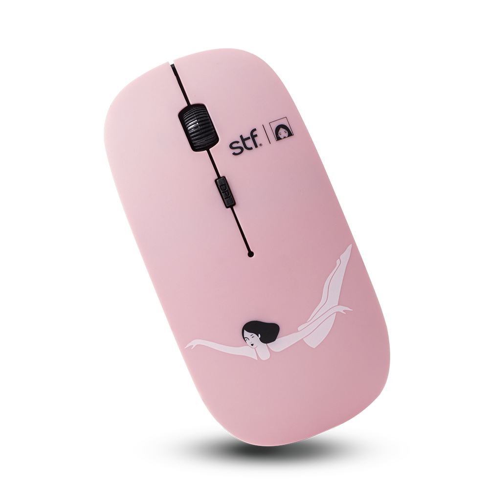 Pack 3 En 1 STF Mouse Audifono Mouse Pad Motoko