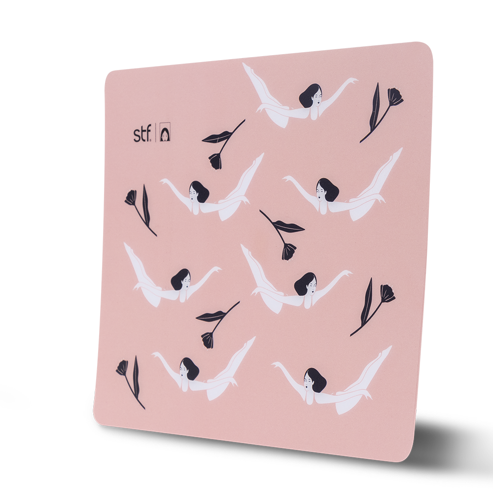Pack 3 En 1 STF Mouse Audifono Mouse Pad Motoko
