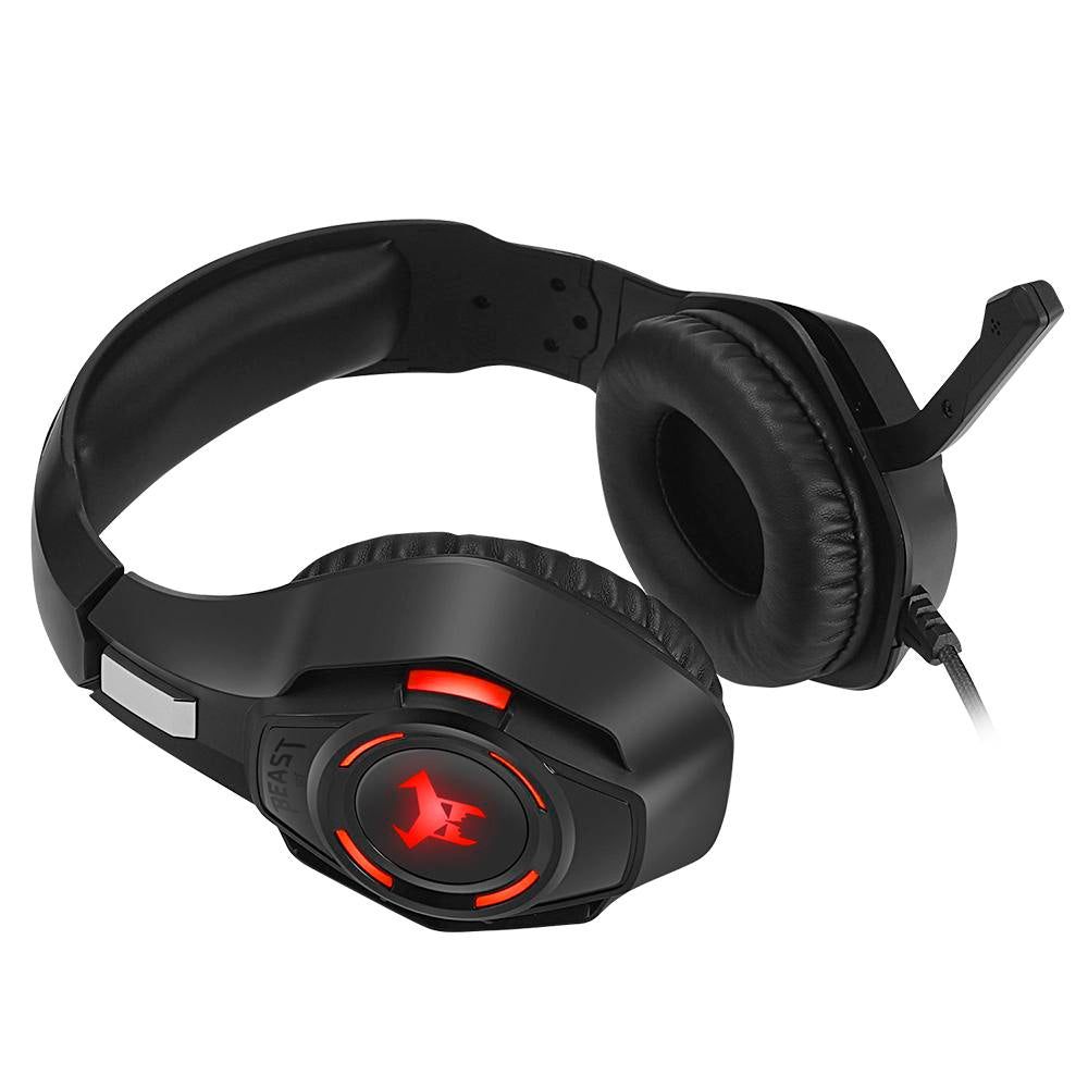 Audifono Gamer STF Muspell Force Led Negro STF New Horizons Chile New Horizons NHT.cl