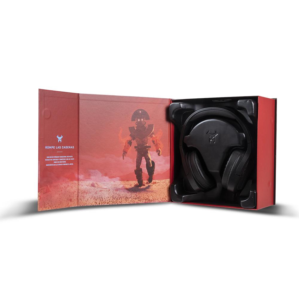 Audifono Gamer STF Muspell Extreme 7.1 Negro STF New Horizons Chile New Horizons NHT.cl