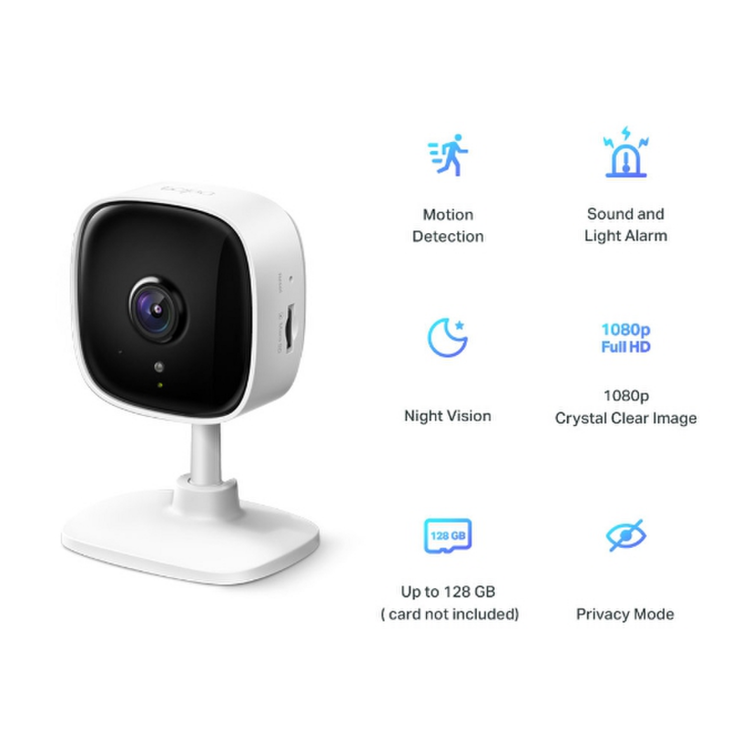 Camara de Seguridad TP-Link Tapo C100 Blanco TP-Link New Horizons Chile New Horizons NHT.cl