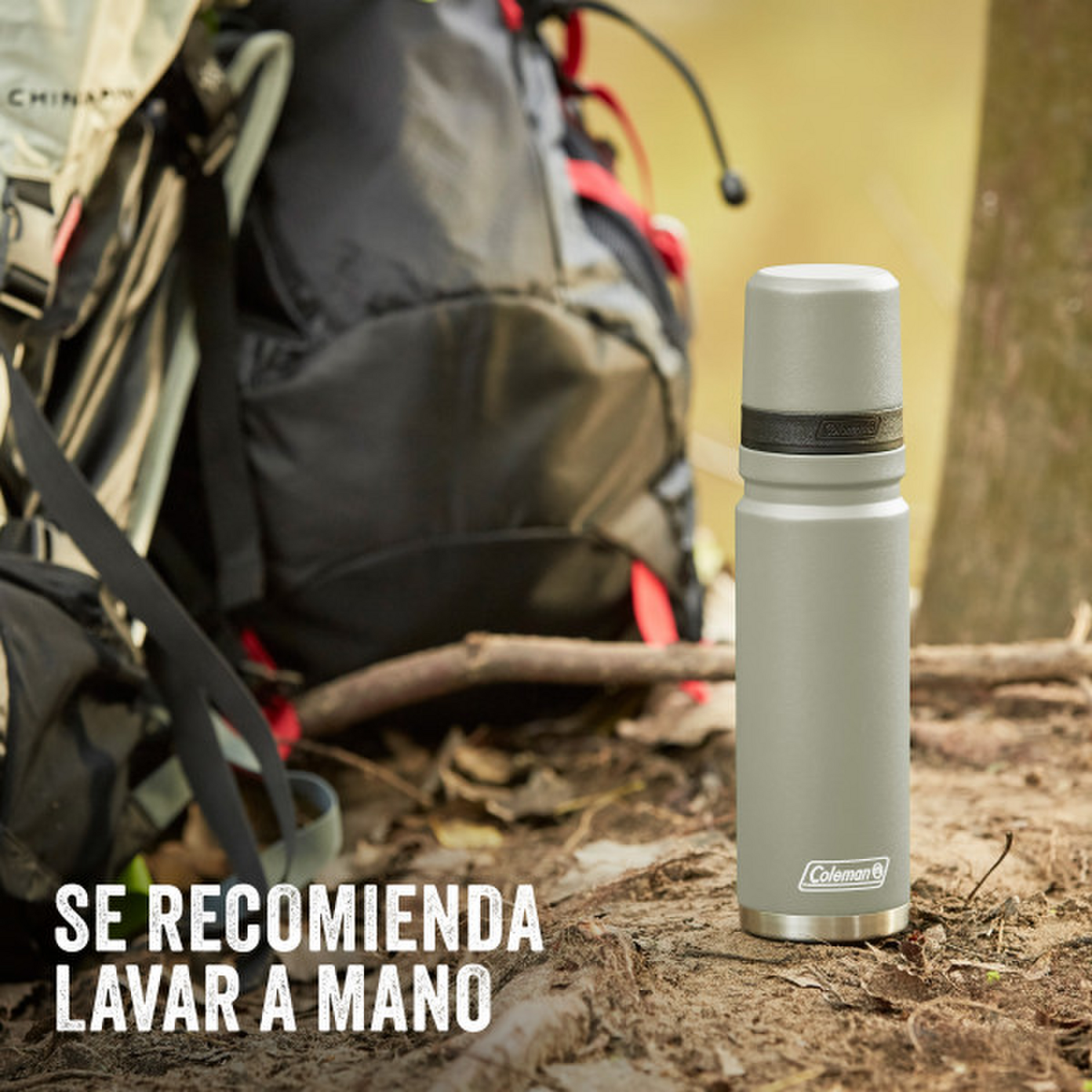 Termo Coleman Matero Verde 700 ml Calor 40h Frío 60h BPA