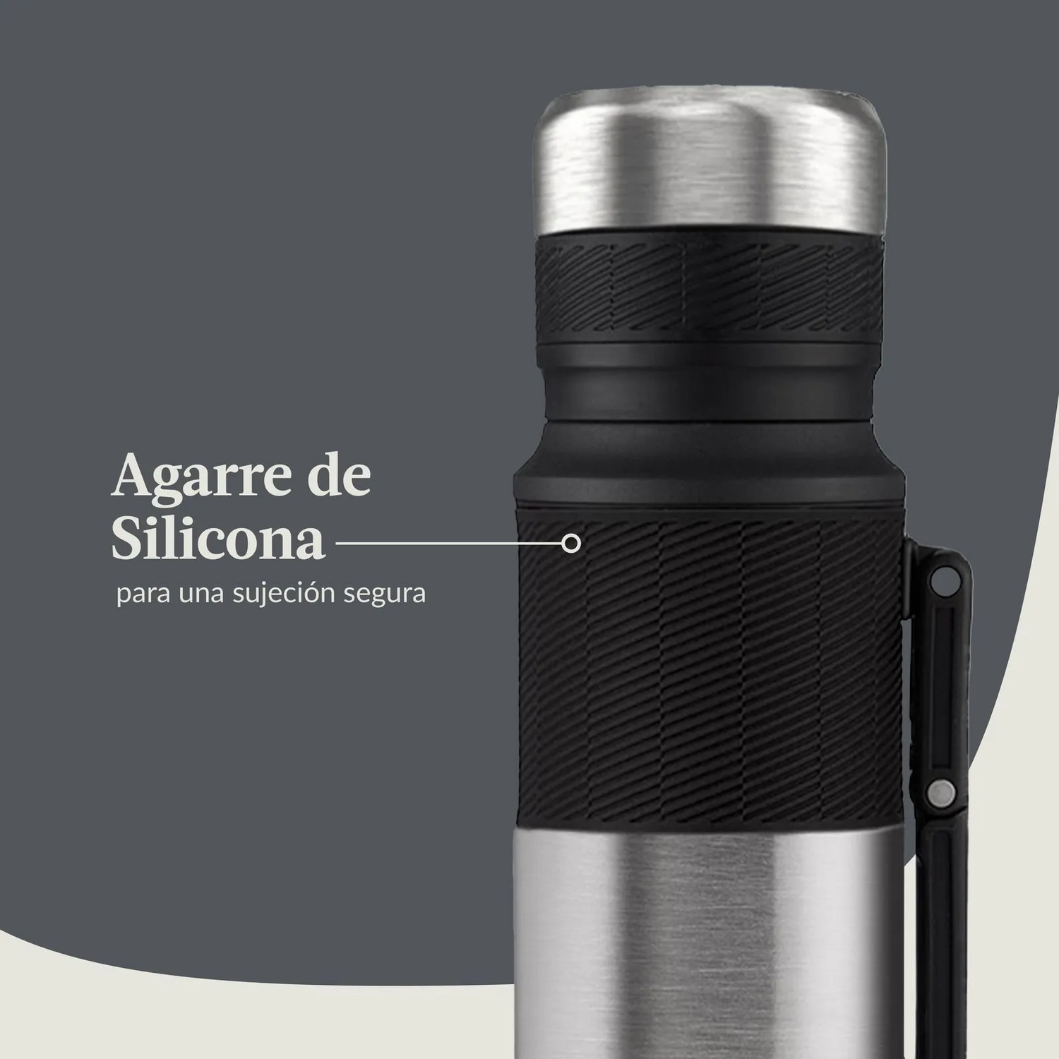 Termo Contigo Thermalock 35H Calor 60H Frio Gris Contigo New Horizons Chile New Horizons NHT.cl