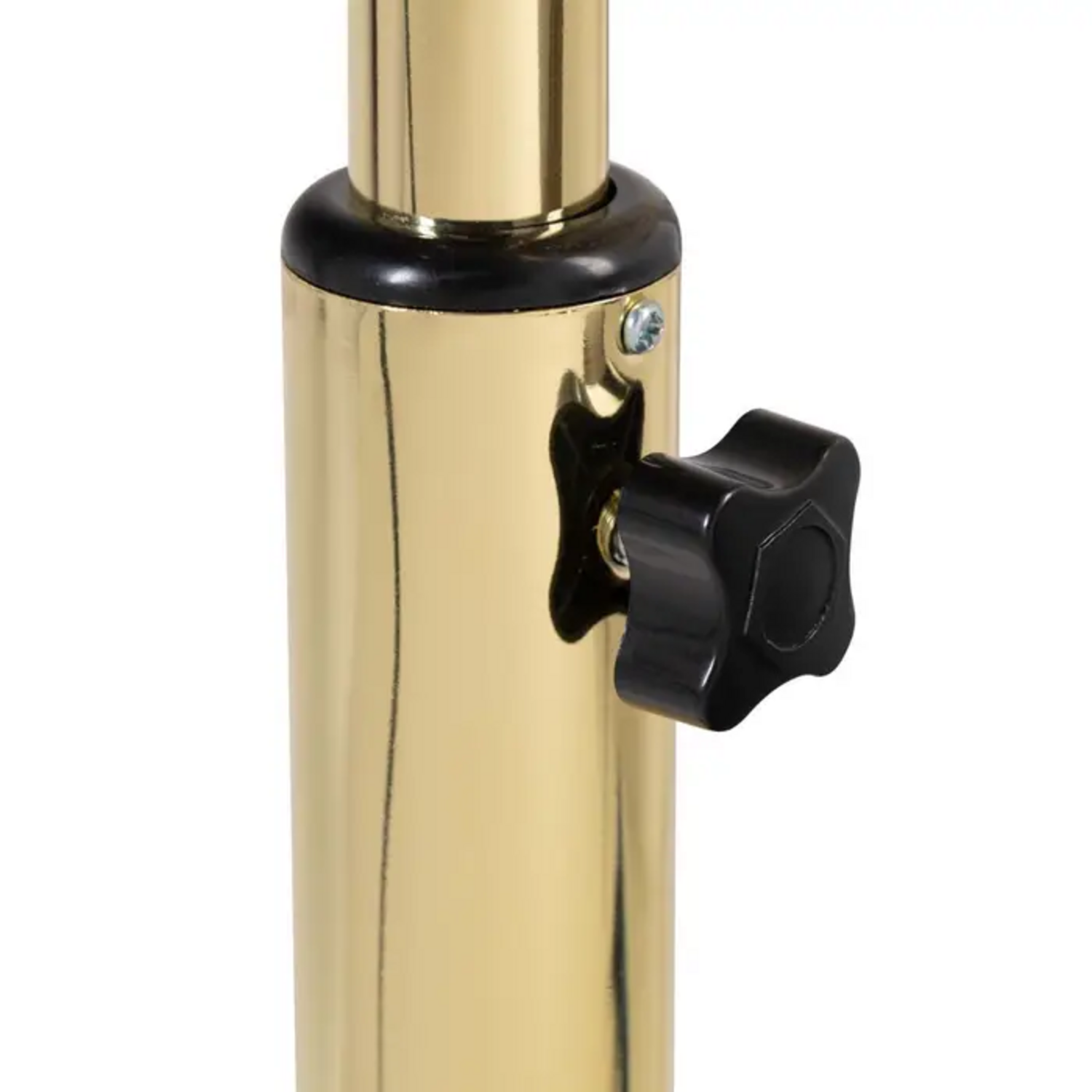 Ventilador De Pie Thomas TH-16DP Dorado Oscilante 50W 145 cm