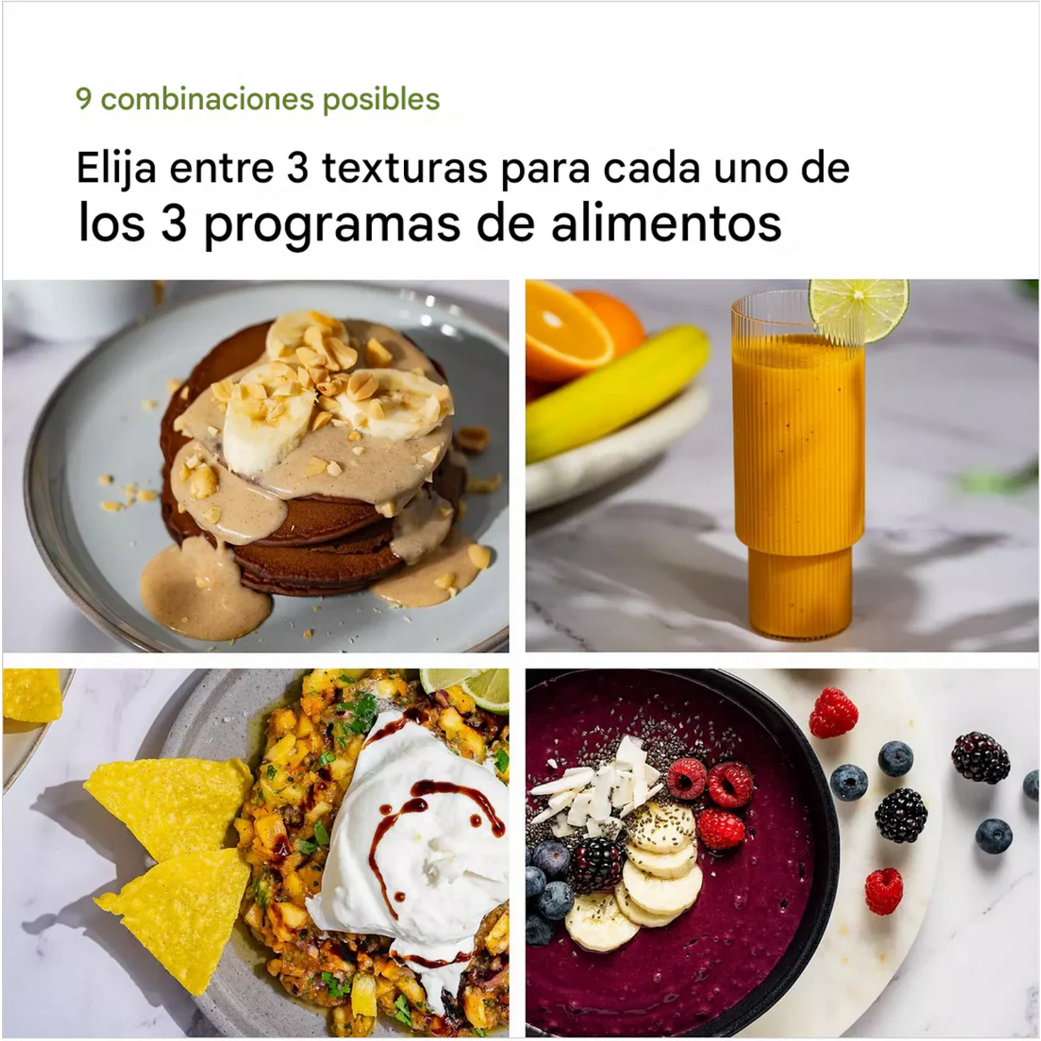 Licuadora Braun PowerBlend 7 1400W Jarra 2L Hielo 10 Veloc