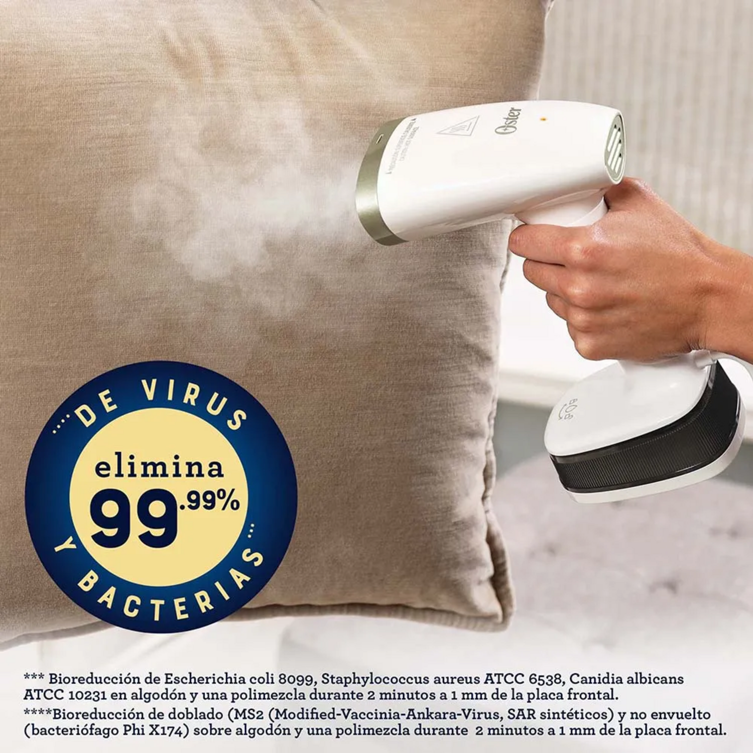 Plancha Vertical Oster Vaporizador GCSTF200 Blanca Oster New Horizons Chile New Horizons NHT.cl