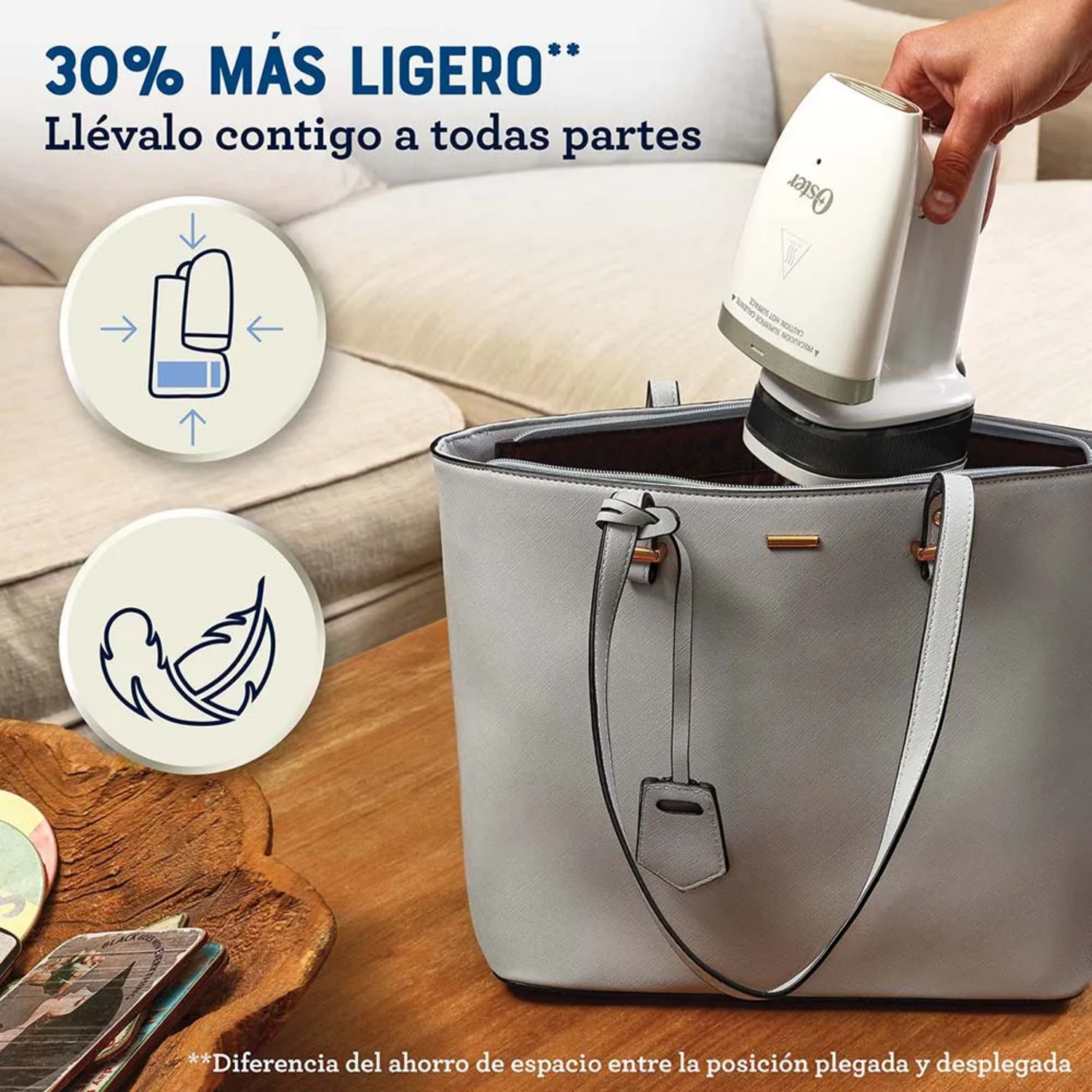 Plancha Vertical Oster Vaporizador GCSTF200 Blanca Oster New Horizons Chile New Horizons NHT.cl