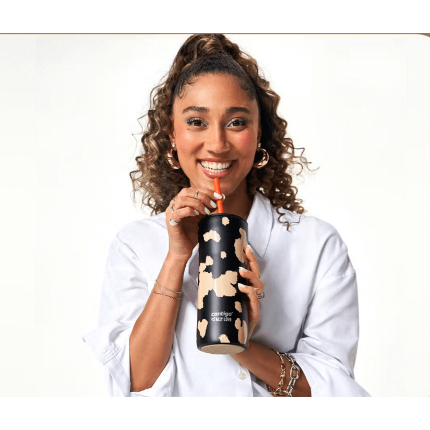 Vaso Termico 20H Frio Contigo Ally Love SV 2 Negro 709 ml