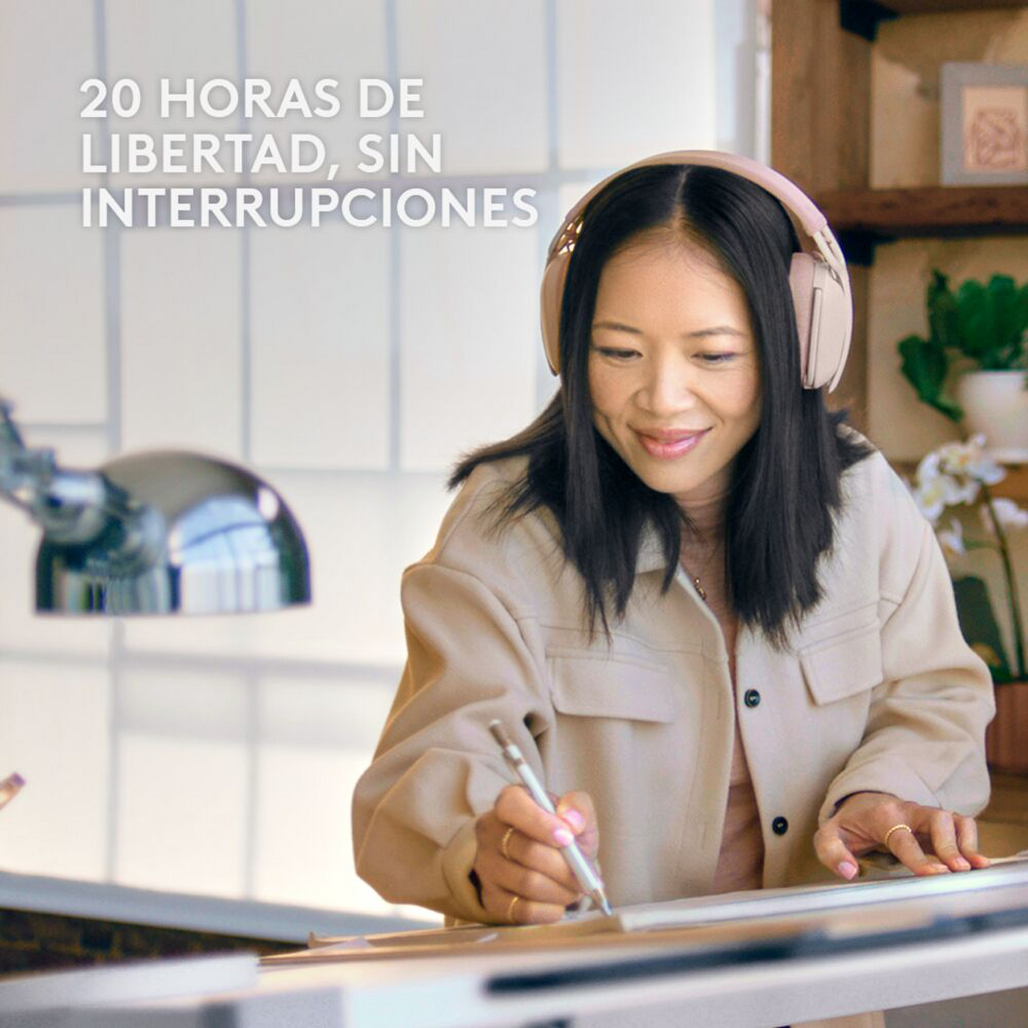 Audifono Logitech Zone Vibe 100 Blanco 981-001218 Logitech New Horizons Chile New Horizons NHT.cl