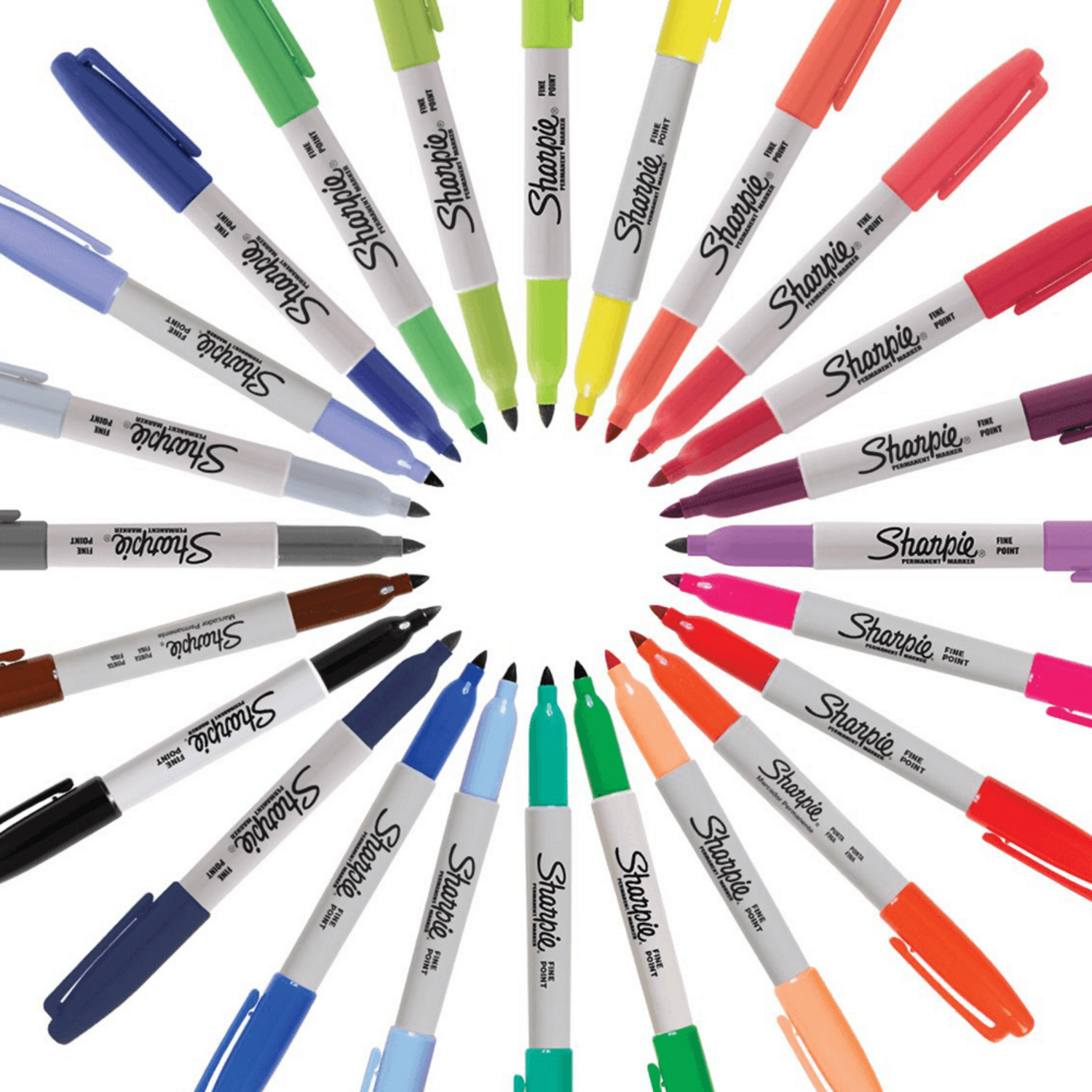 Set de Lapices Sharpie 24 Unidades Punta Fina Colores