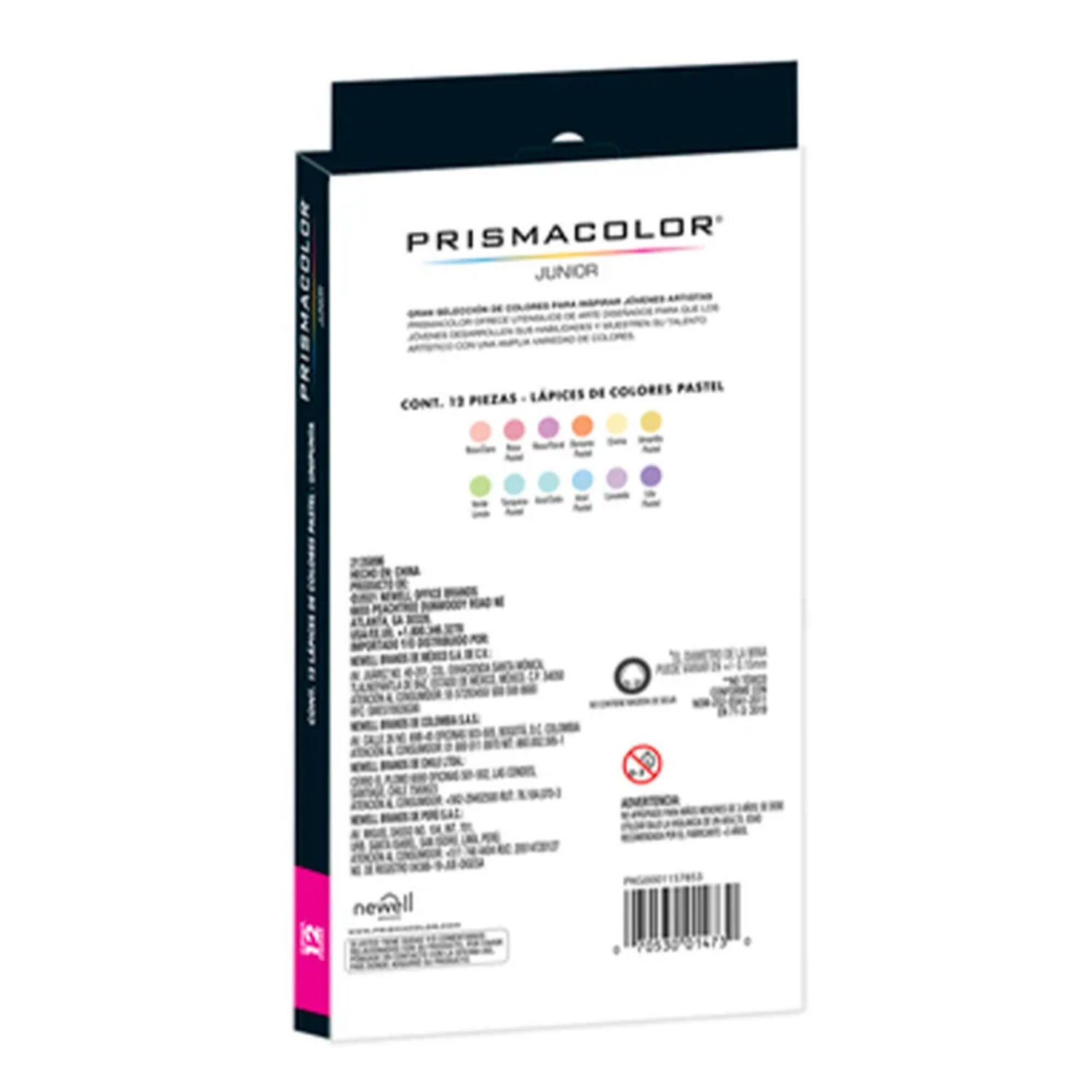 Set Lapices de Colores Prismacolor Junior 12 Unidades Pastel