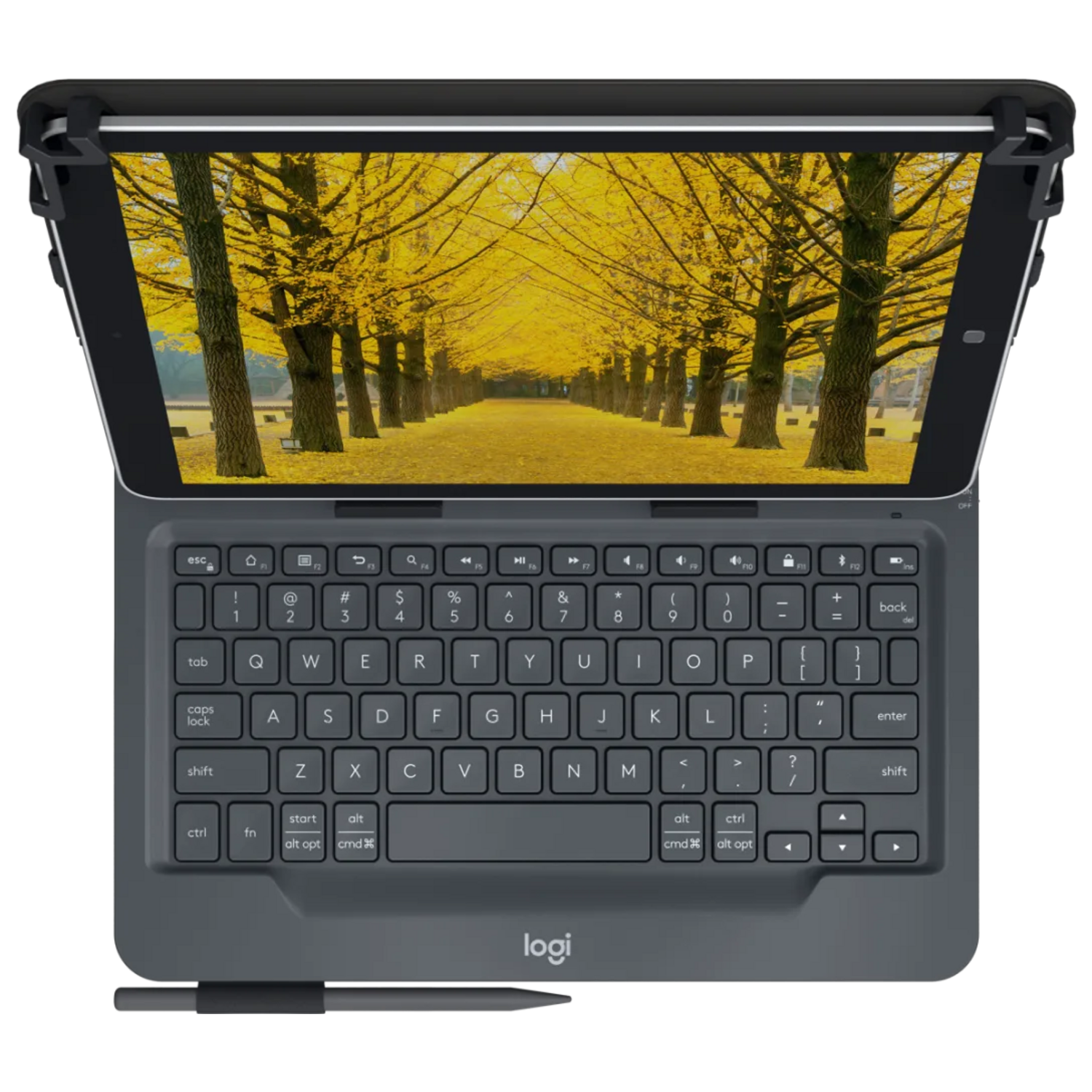 Estuche Tablet con Teclado Logitech 9-10 para iPad y Samsung