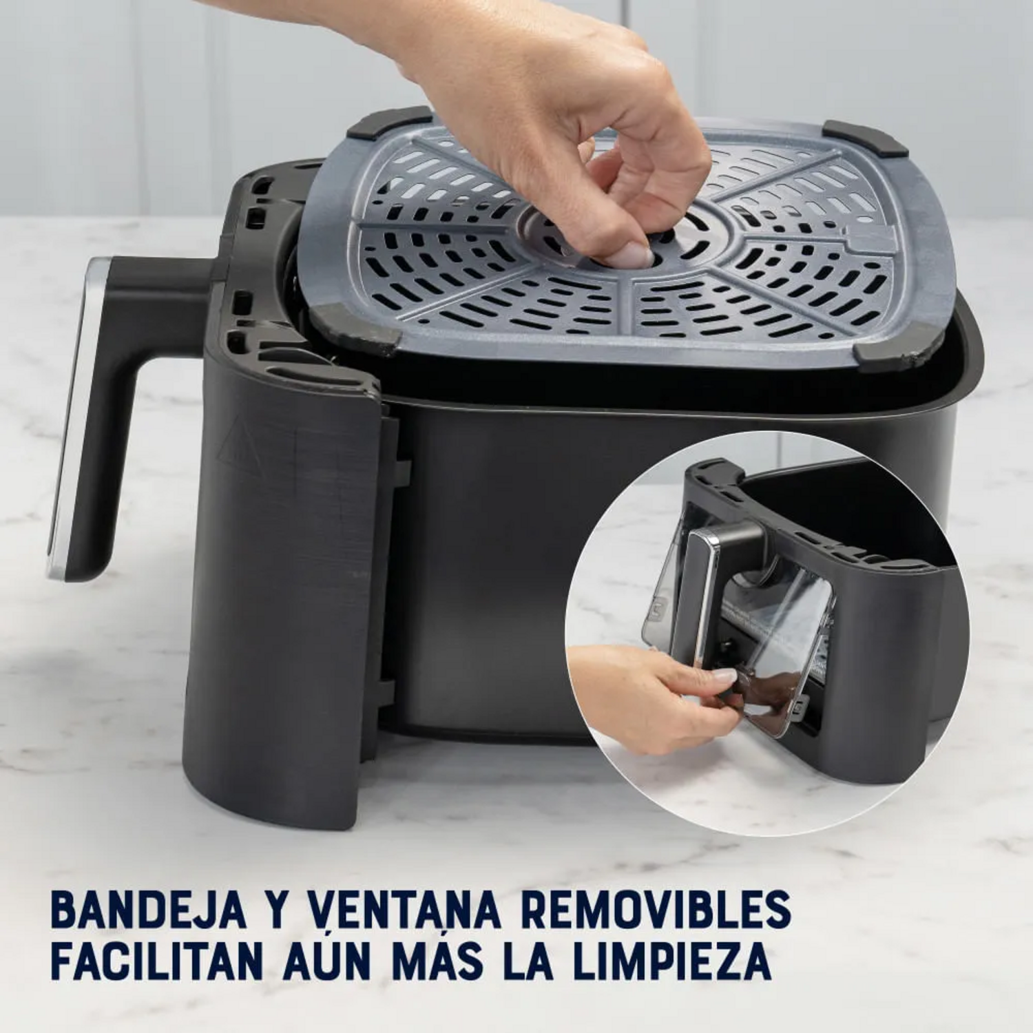 Freidora Air Fryer Oster 6L Digital con Visor Mod 2204818