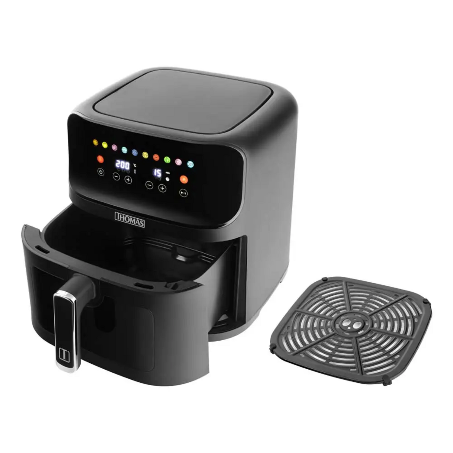 Freidora Air Fryer Thomas 8L Digital Touch Ventana 1700W