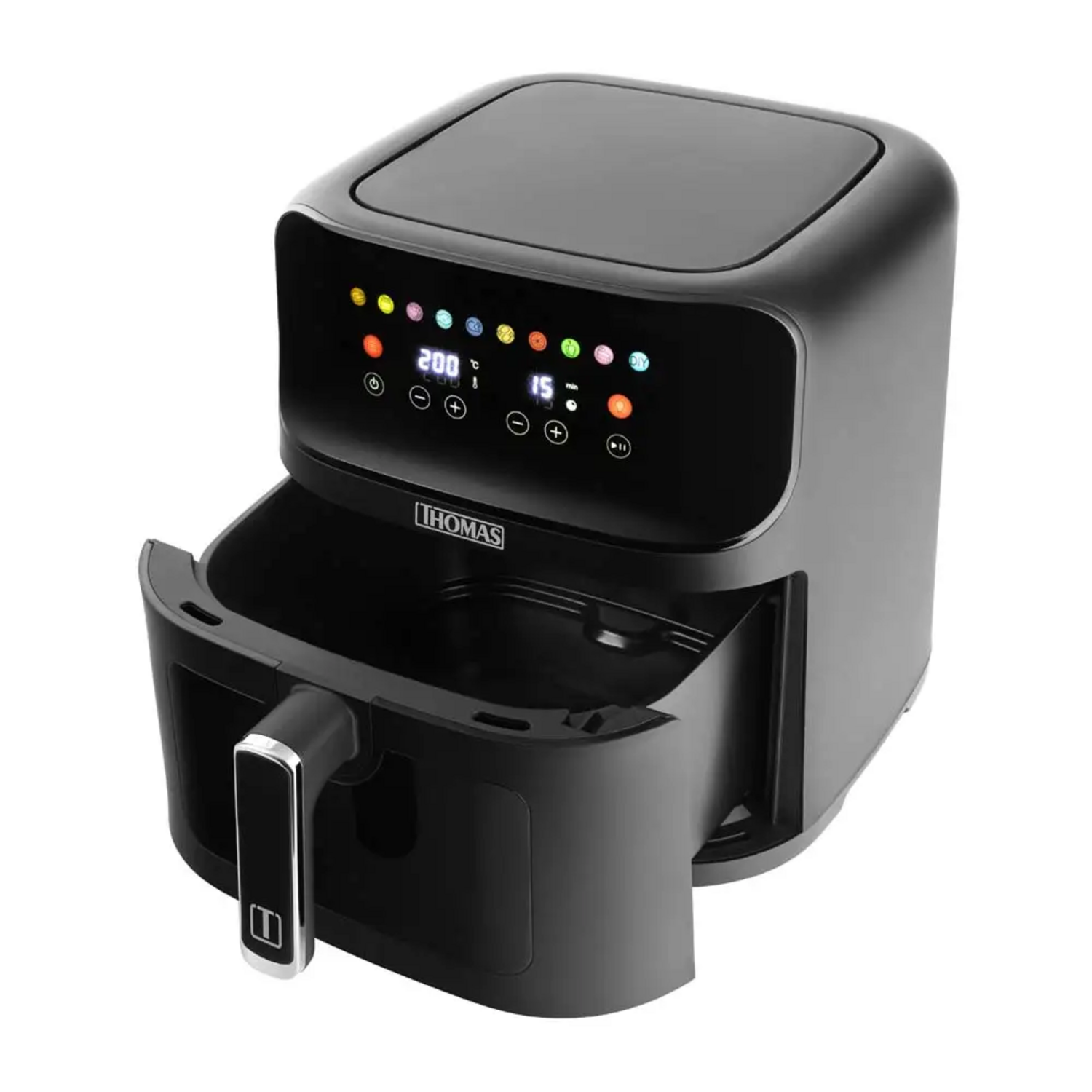 Freidora Air Fryer Thomas 8L Digital Touch Ventana 1700W