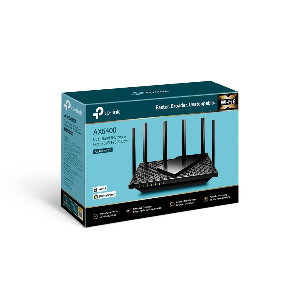 Router Tp-link Archer Ax73 WiFi 6 AX5400