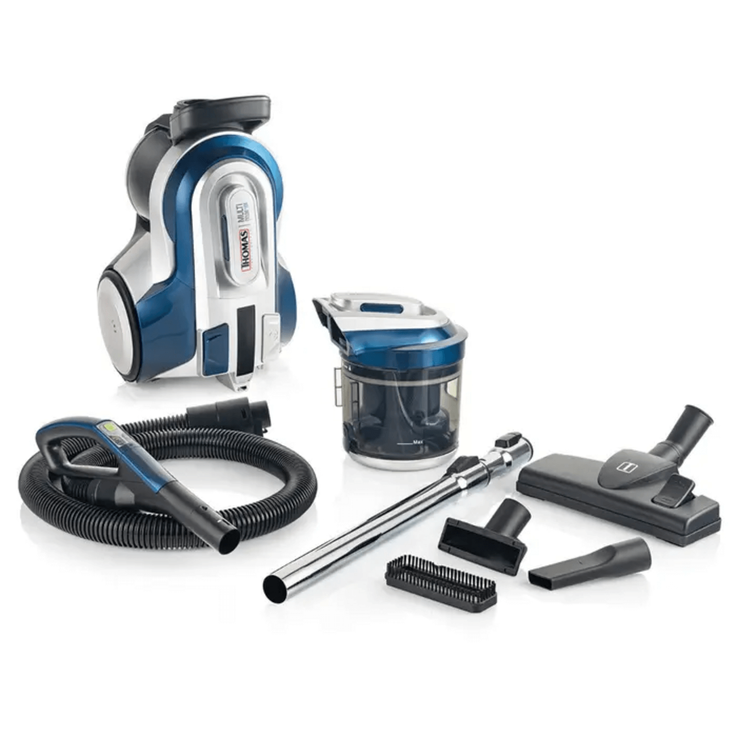 Aspiradora Cyclone Ion Thomas TH-2206BL 1800W Sin Bolsa HEPA