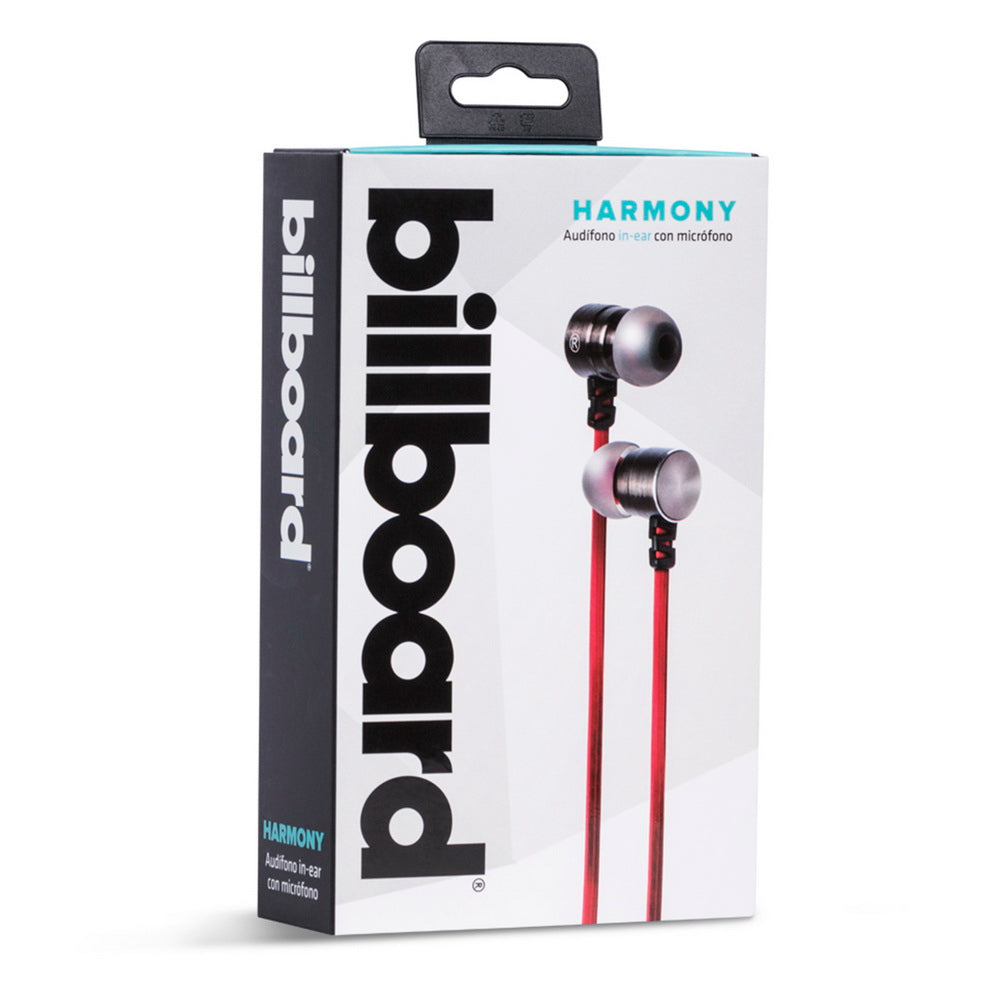 Audifono Billboard In Ear con Mic Harmony Negro 7503024746709 by Billboard | New Horizons