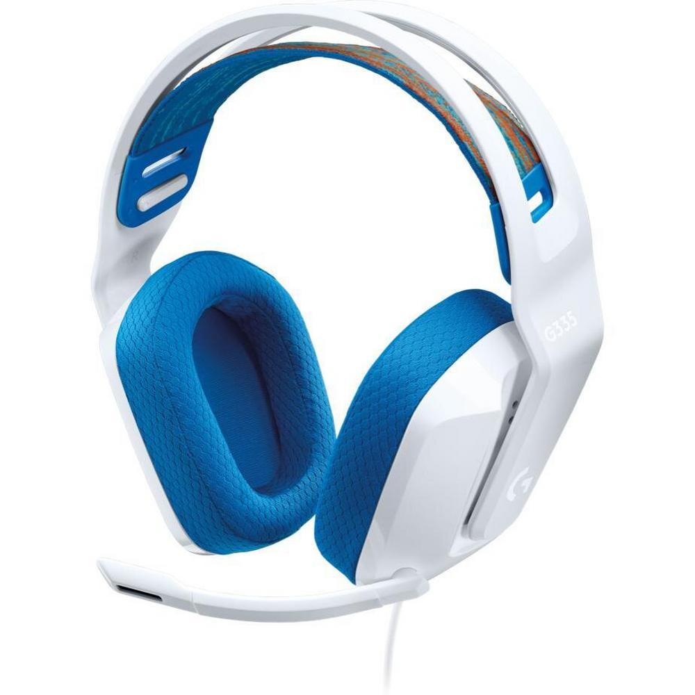 Audifono Gamer Logitech G335 Blanco 097855165480 Audifono by Logitech | New Horizons