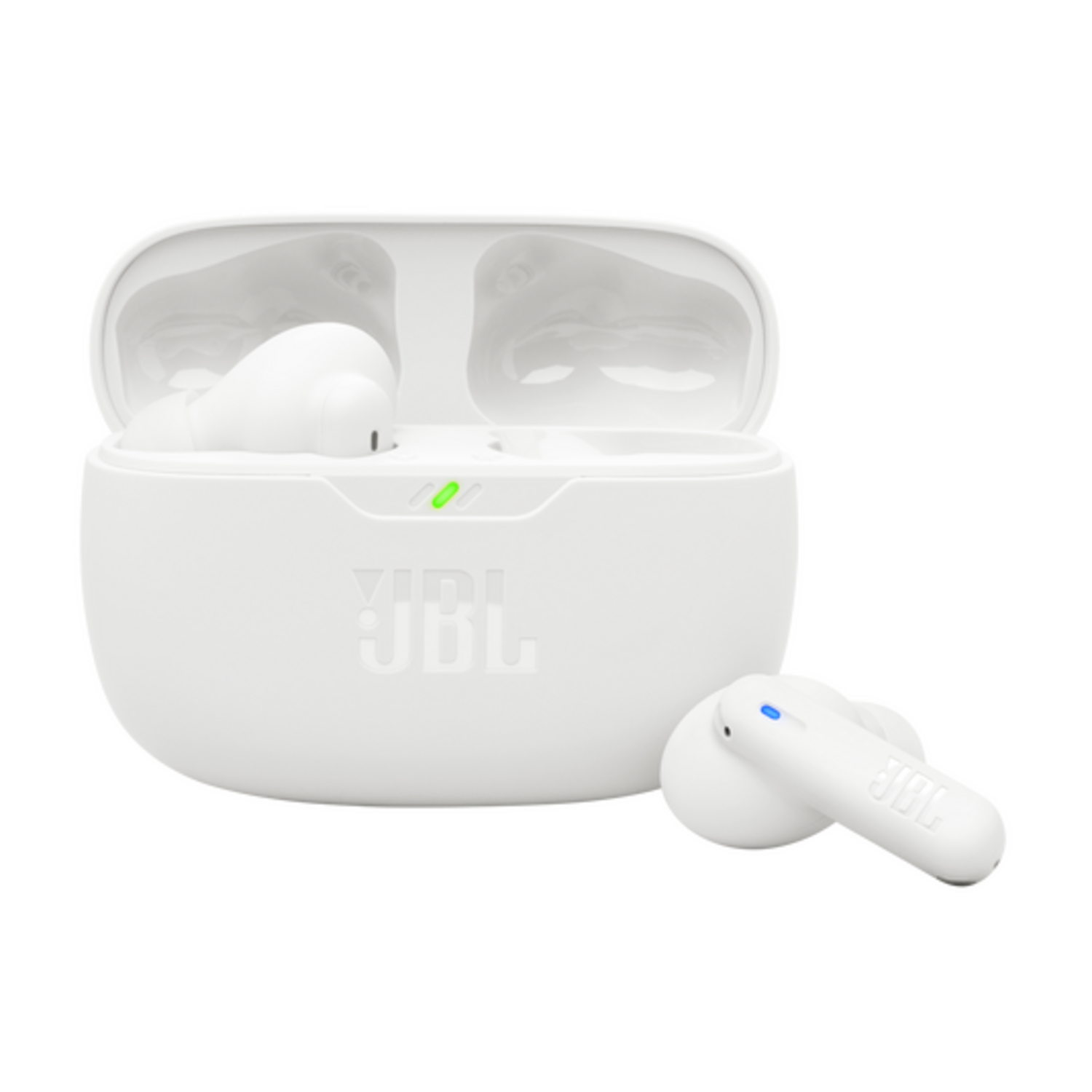 Audífonos JBL Wave Beam 2 ANC 40h Pure Bass Blanco