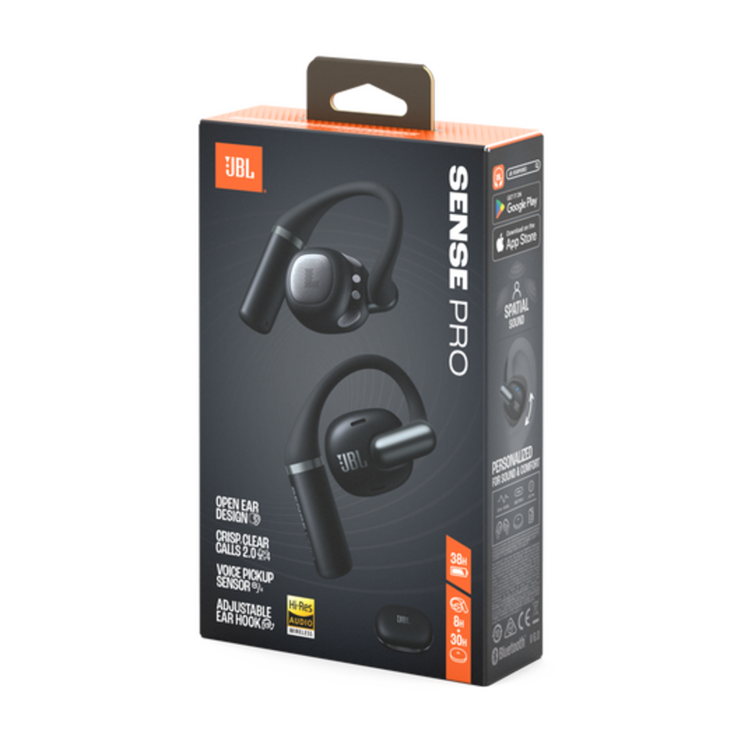 Audífonos JBL Sense Pro Open-Ear LDAC 38H IP54