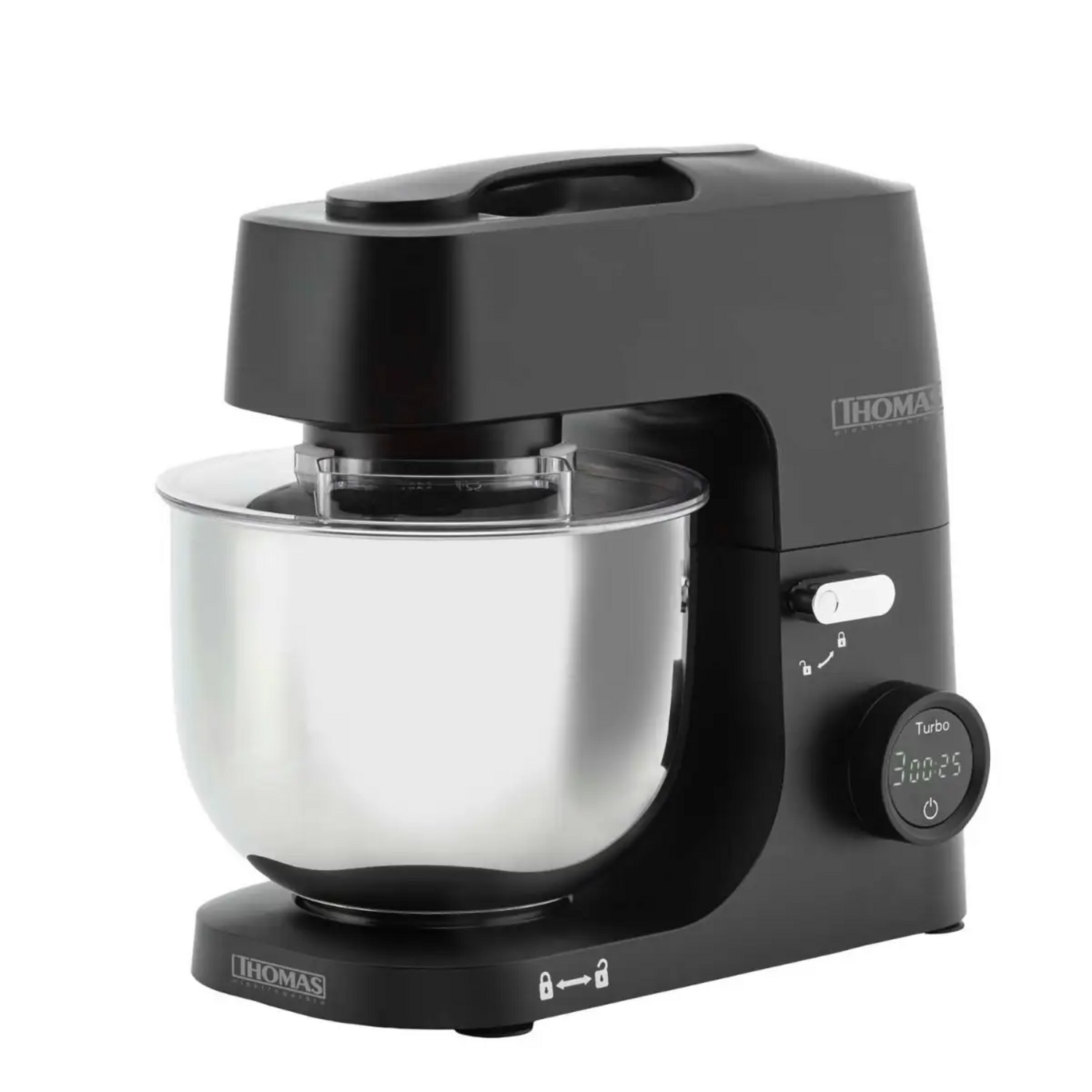 Batidora Planetaria Thomas TH-915PND 1000W Bowl 5L Acero