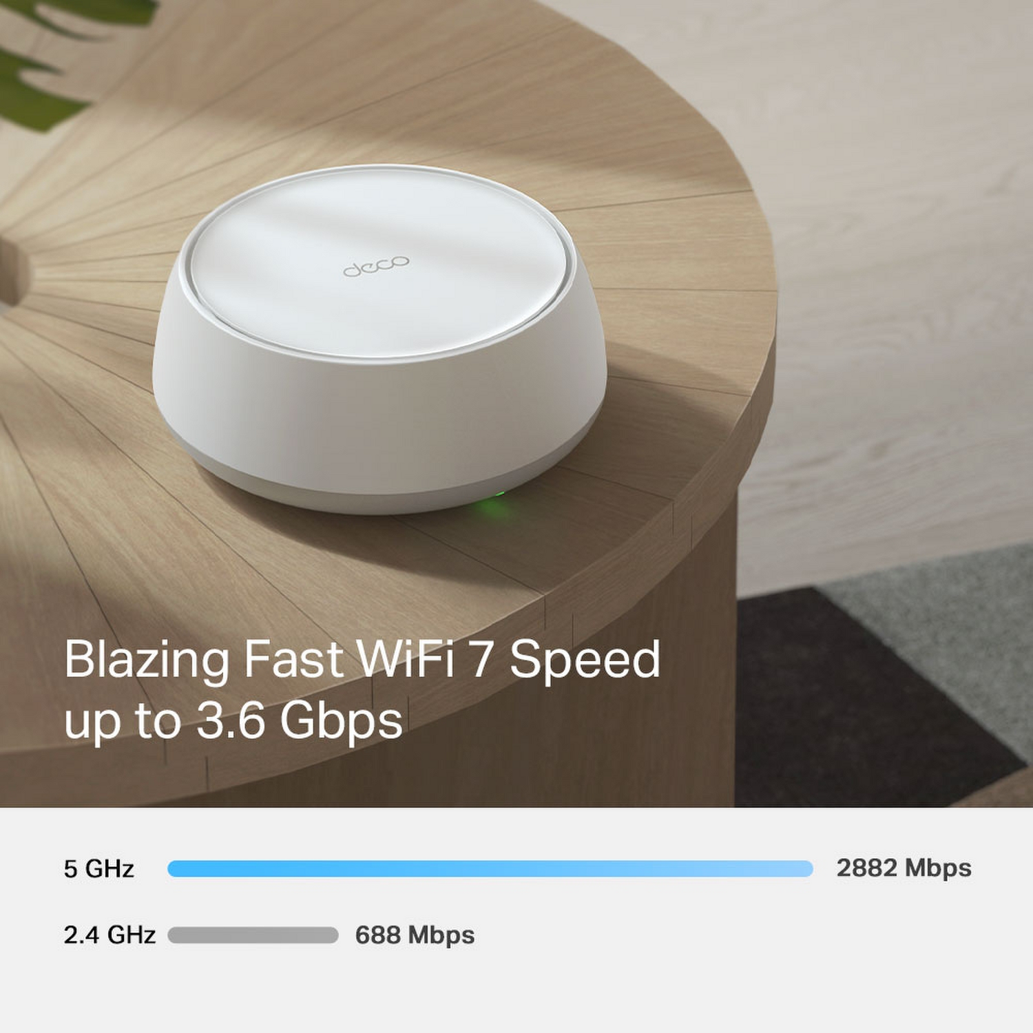Sistema Wi-Fi 7 Mesh Tp-link Deco BE25 3-pack BE5000