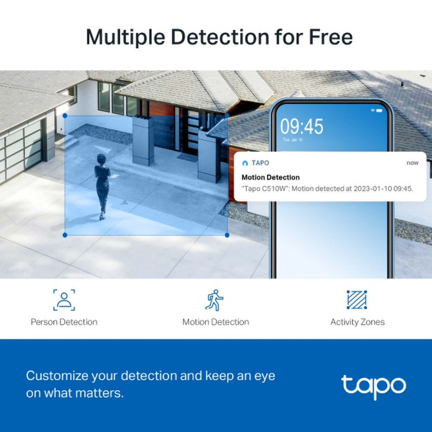 Camara de Seguridad Exterior 2K Tp-Link Tapo C510W