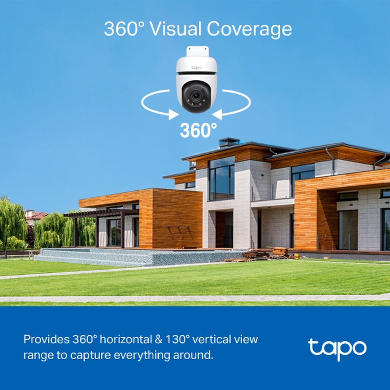 Camara de Seguridad Exterior 2K Tp-Link Tapo C510W