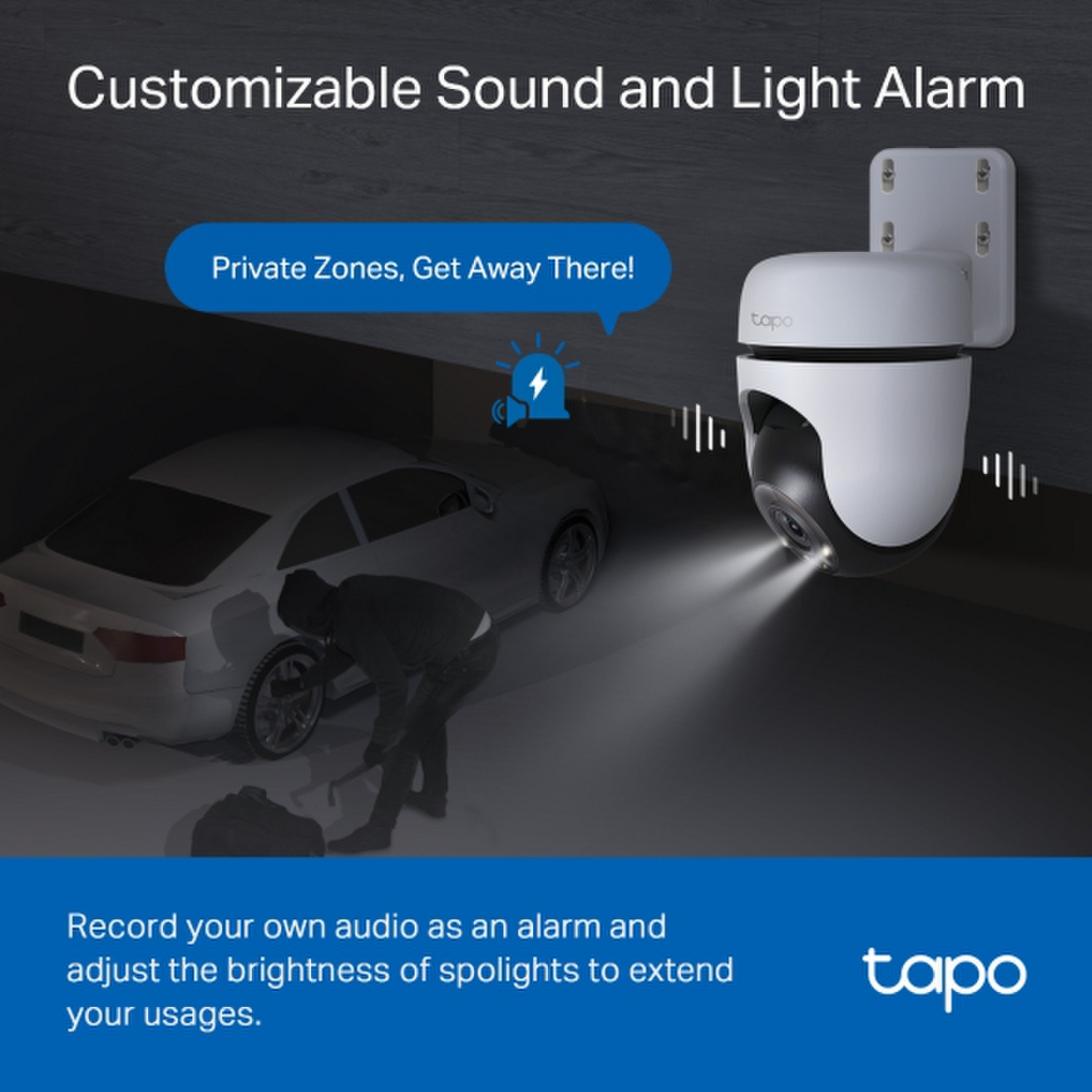 Camara de Seguridad Exterior 2K Tp-Link Tapo C510W