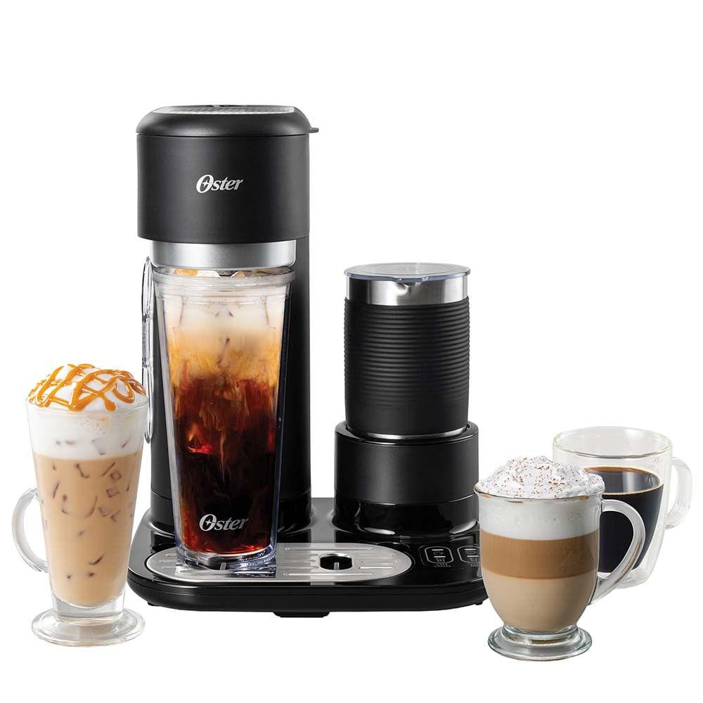Cafetera Oster Latte con Espumador Negro BVSTDC02B 053891171403 Cafetera by Oster | New Horizons