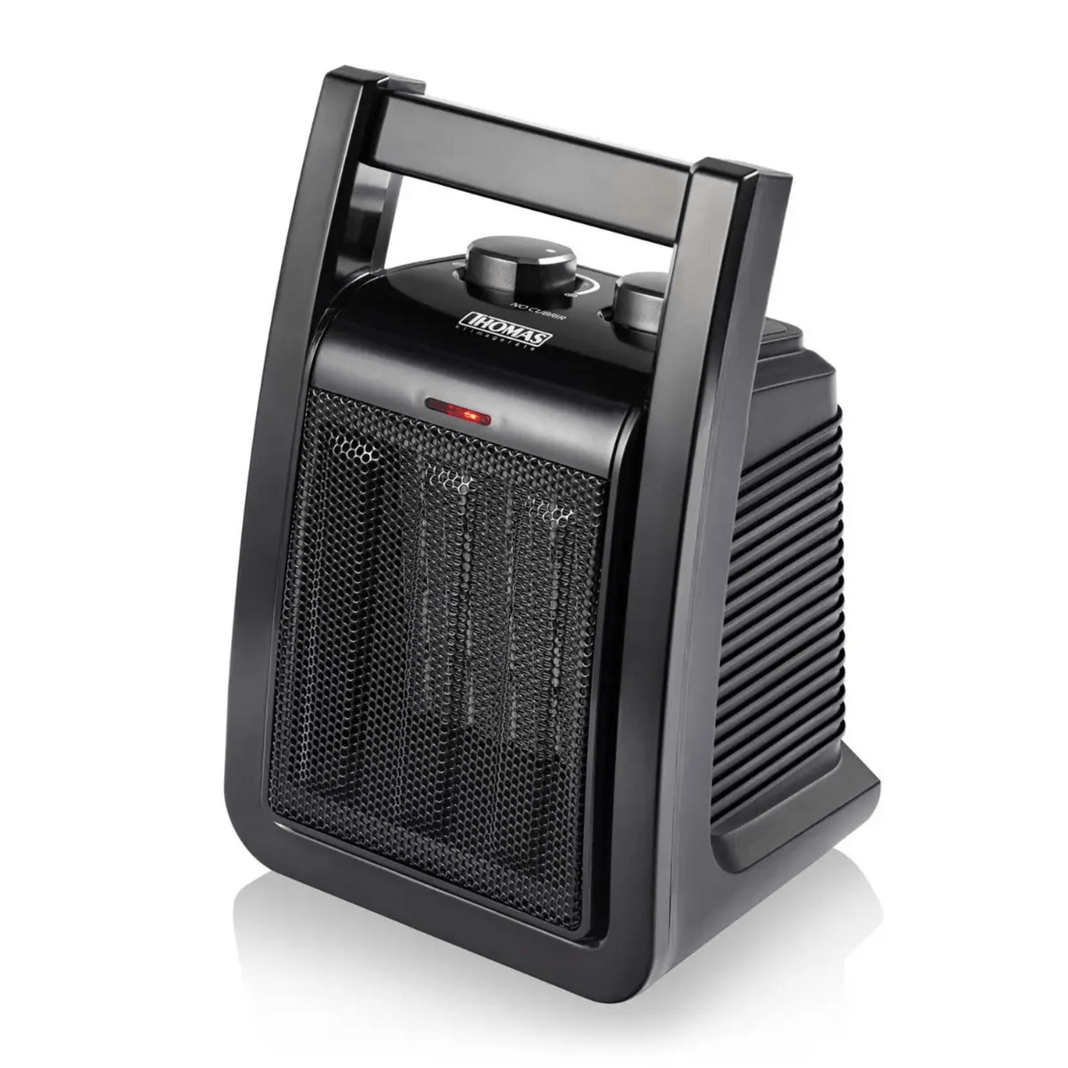 Calefactor Cerámico Thomas 2200W TH-CH38 2 Temp Antivuelco en diseño compacto y moderno.