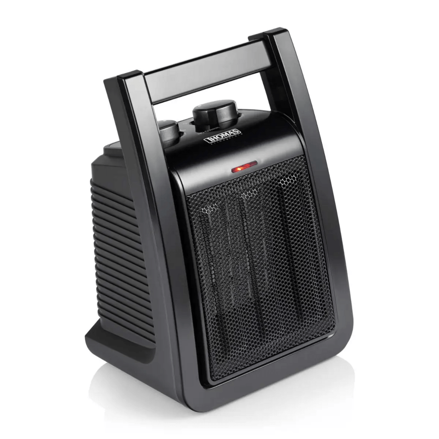 Calefactor Cerámico Thomas 2200W TH-CH38 2 Temp Antivuelco de diseño moderno y eficiente, ideal para el hogar.