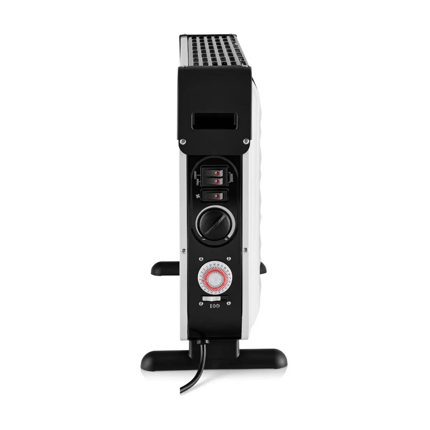 Calefactor Convector Thomas TH-CV51 2000W Timer Turbo 24H lateral con panel de control y temporizador.