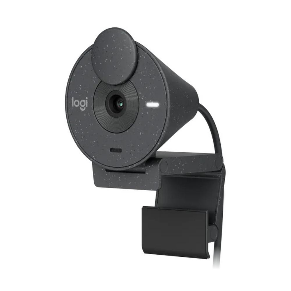 Camara Web Logitech Brio 300 FullHD Negro 097855178831 Camara Web by Logitech | New Horizons