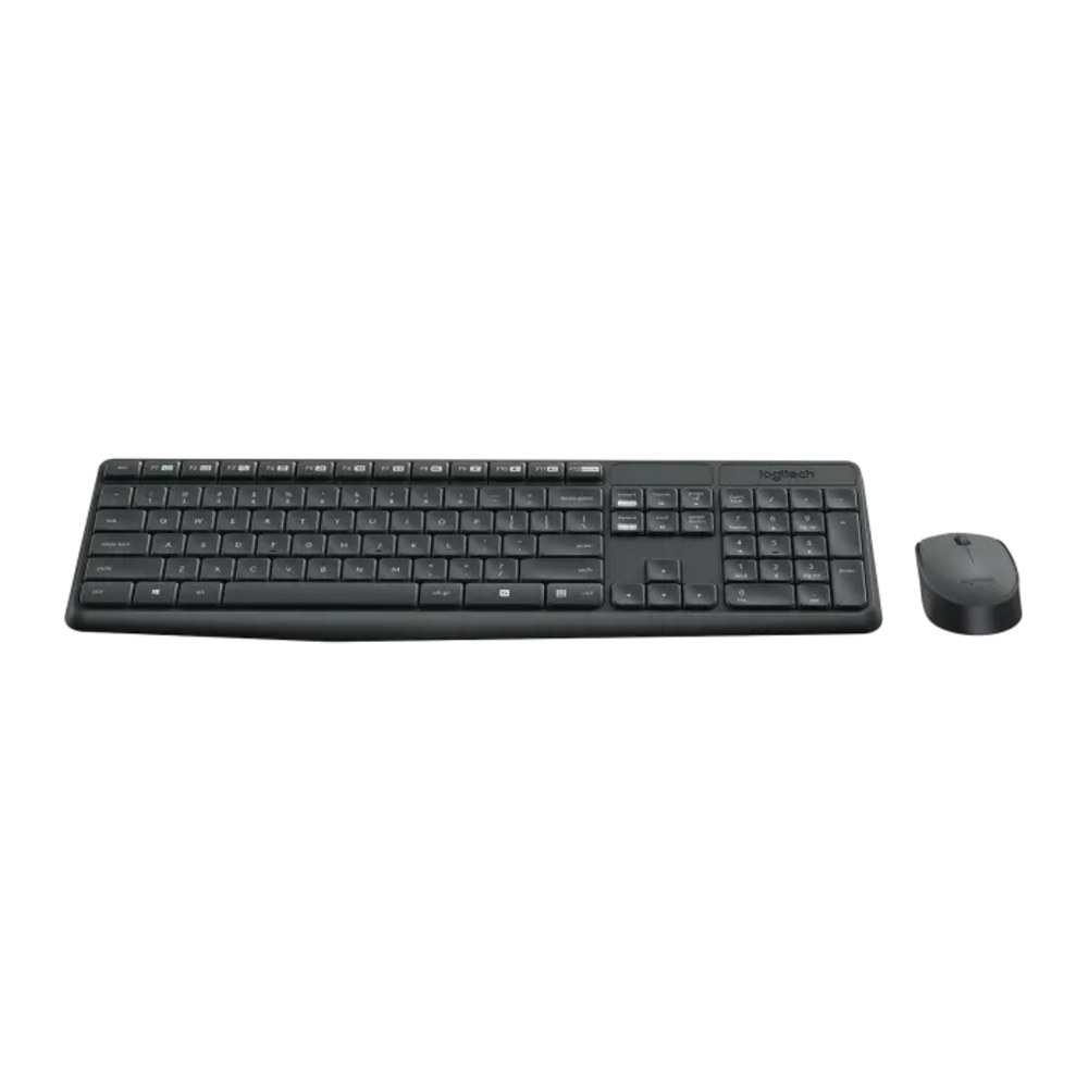 Combo Teclado y Mouse Inalambrico Logitech MK235 Negro 097855120199 teclado by Logitech | New Horizons