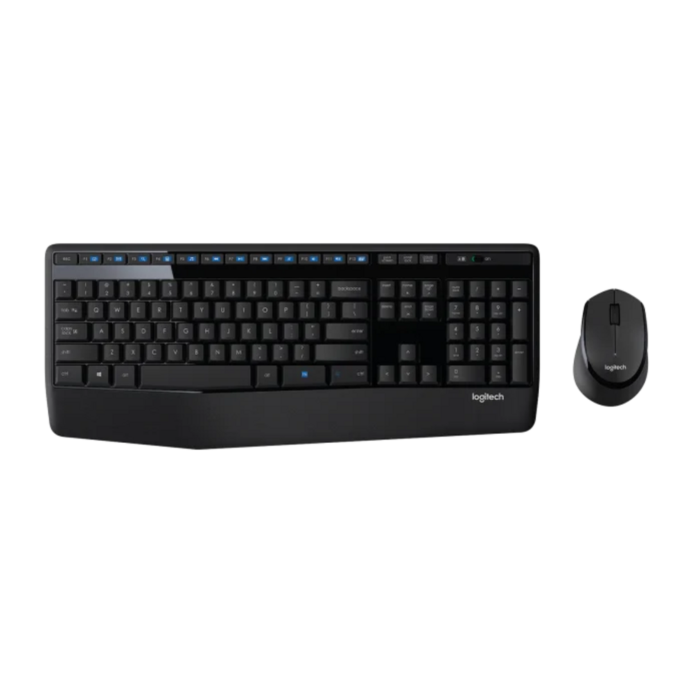 Combo Teclado y Mouse InalamLogitech Confort MK345 Negro 097855117991 by Logitech | New Horizons