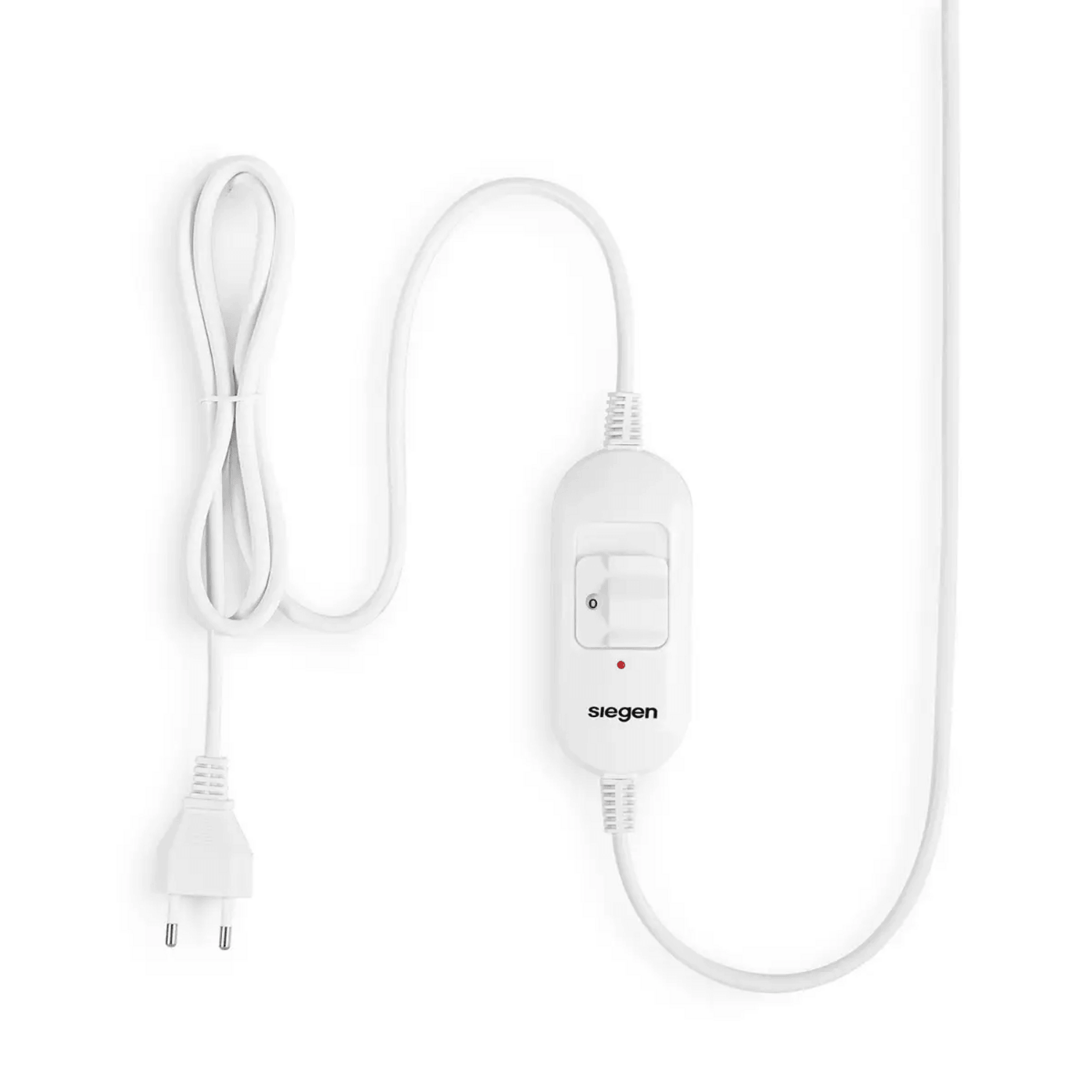 Calienta Cama Siegen 1 Plaza 60 W 2 Niveles Flores SG-5120D2 control y cable de alimentación
